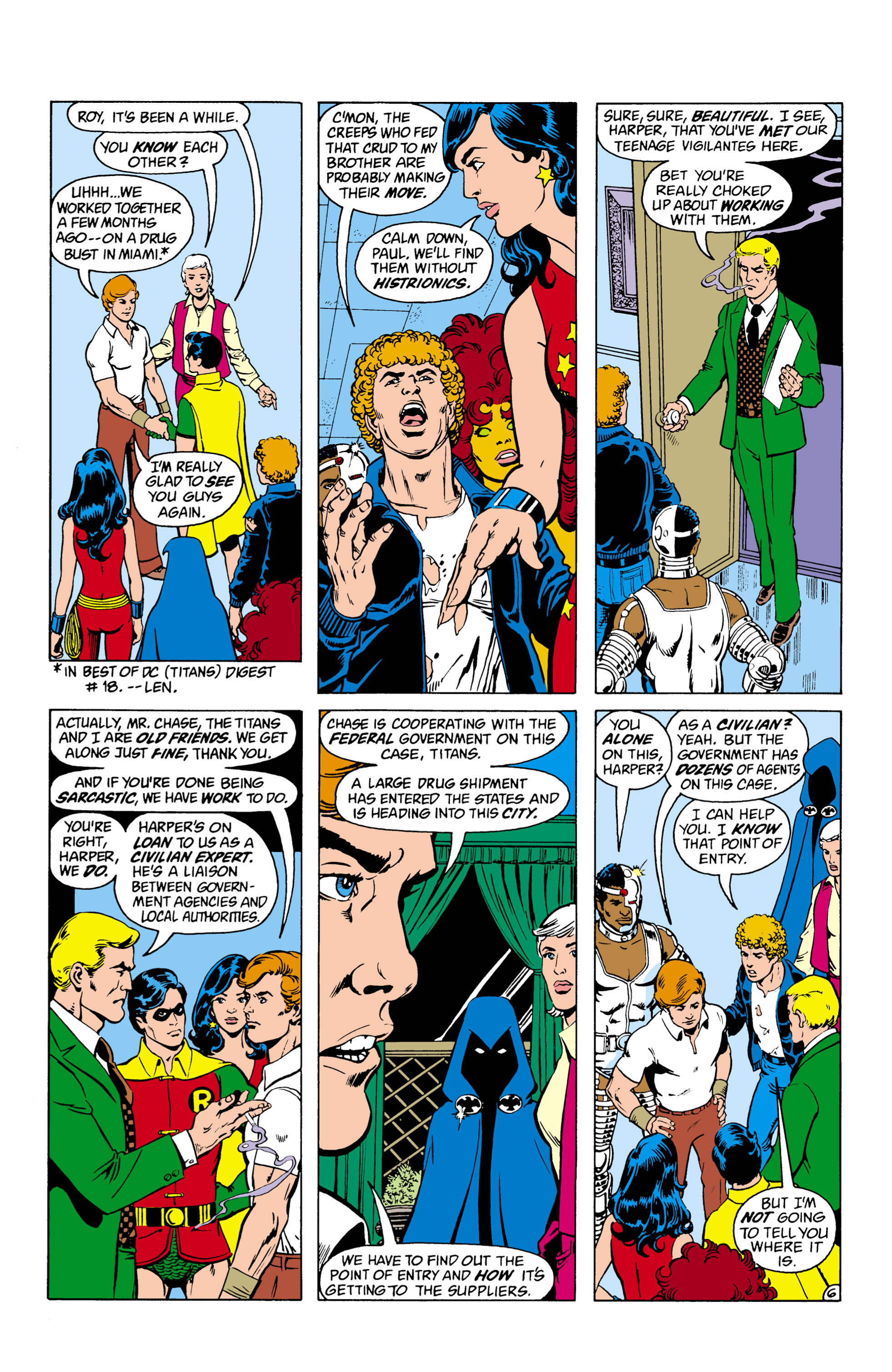 Read online The New Teen Titans (1980) comic -  Issue #27 - 7