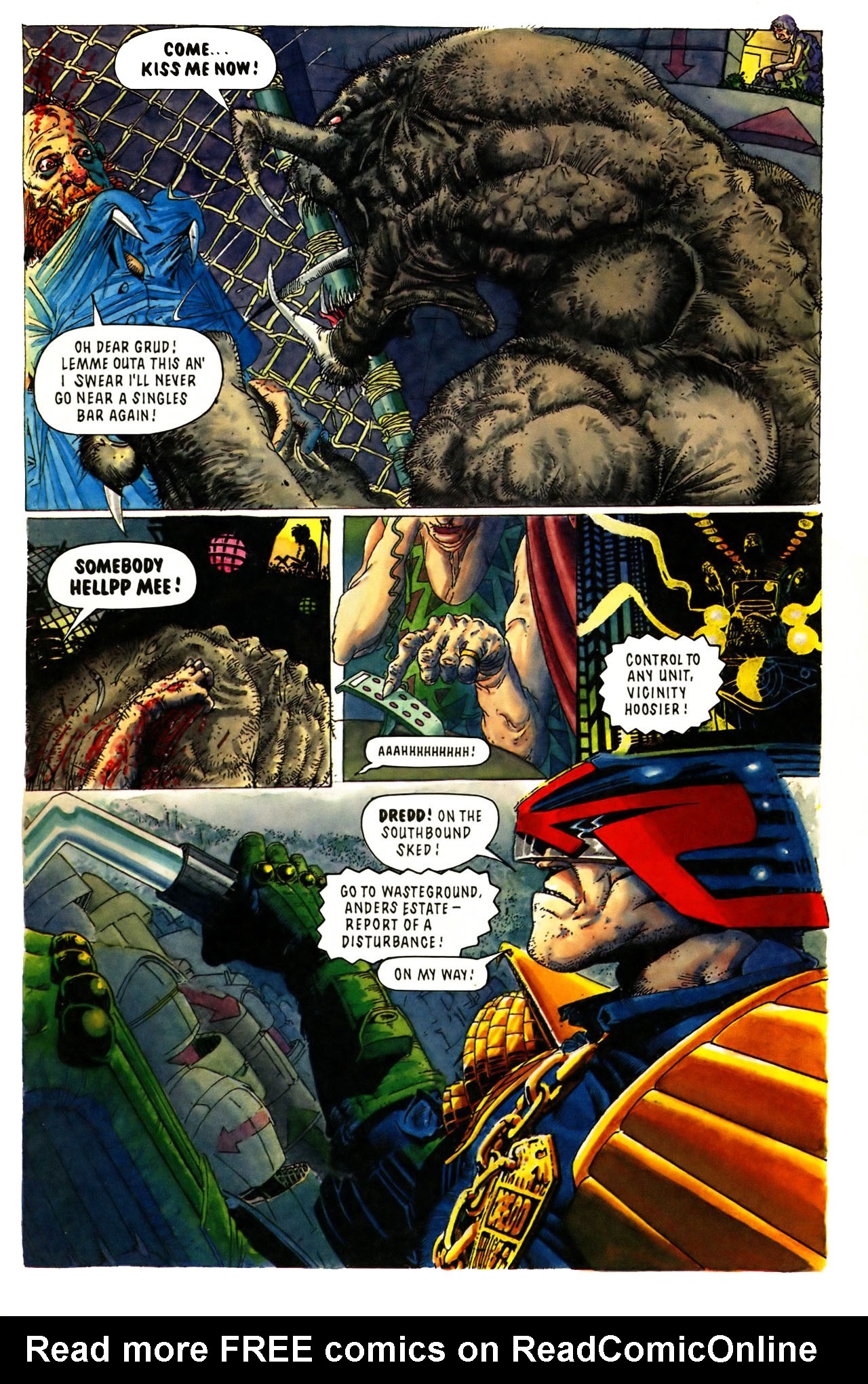 Read online Judge Dredd: The Megazine comic -  Issue #7 - 8