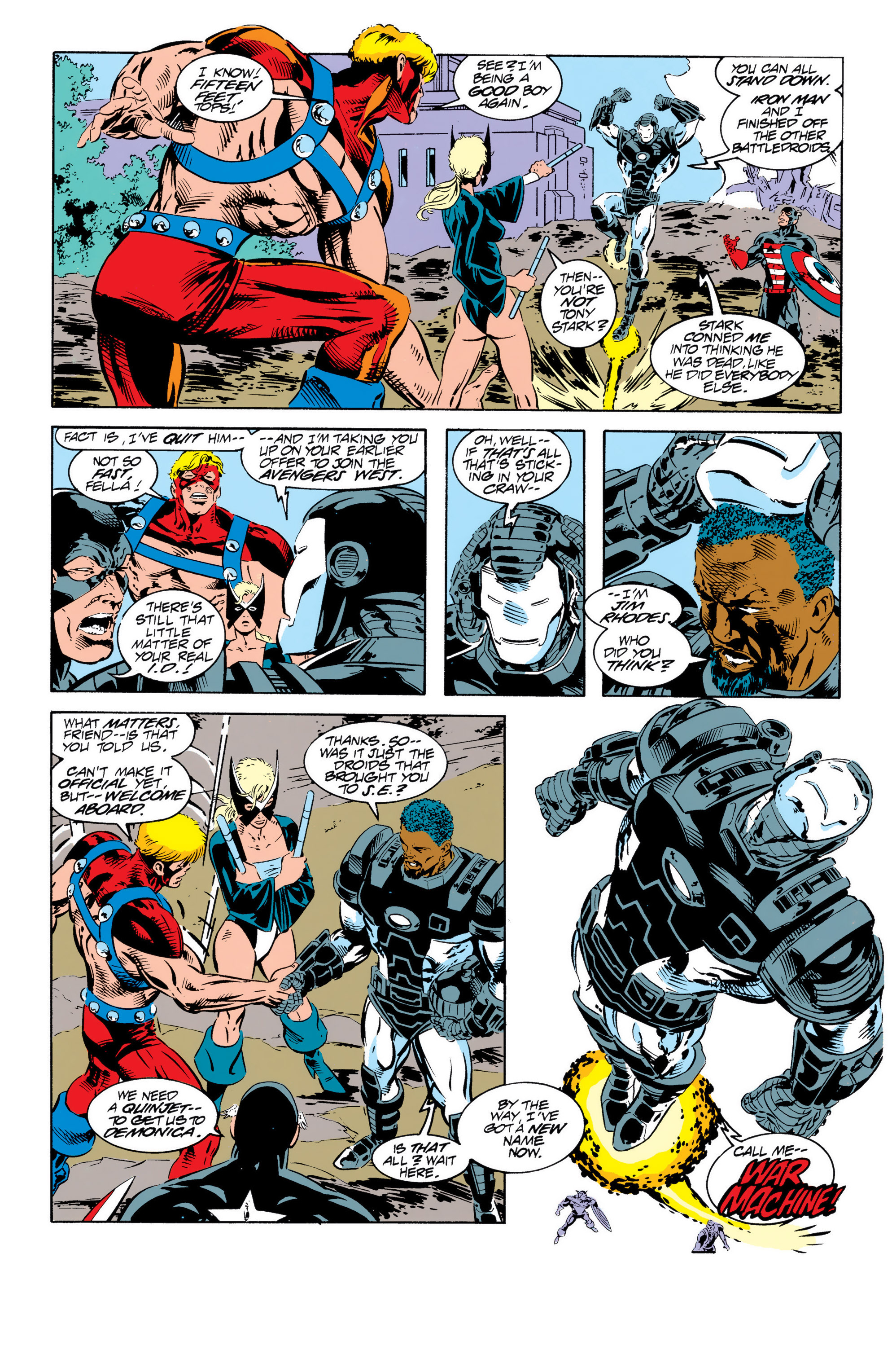 Read online Avengers West Coast (1989) comic -  Issue #94 - 4