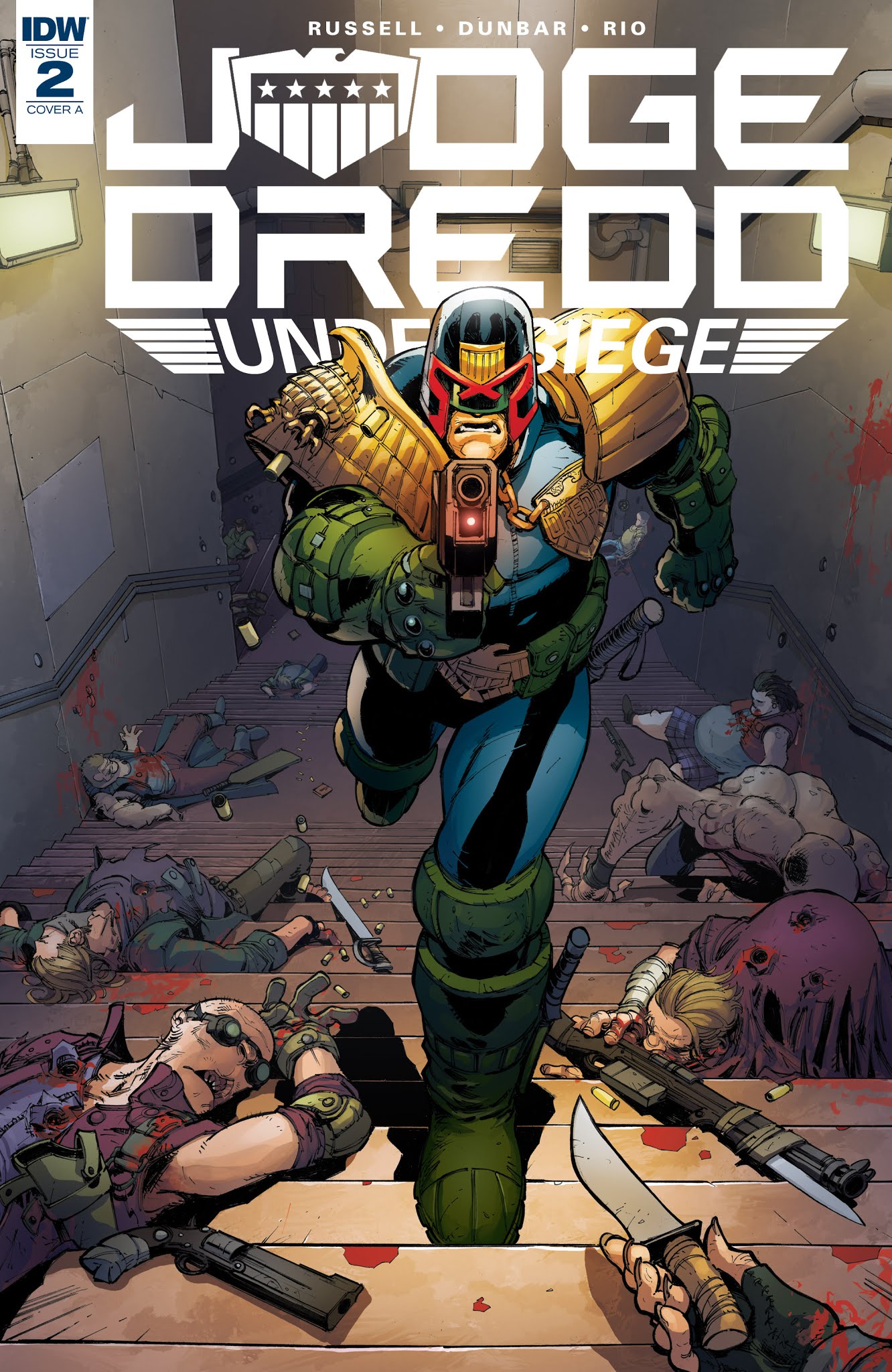 Read online Judge Dredd: Under Siege comic -  Issue #2 - 1