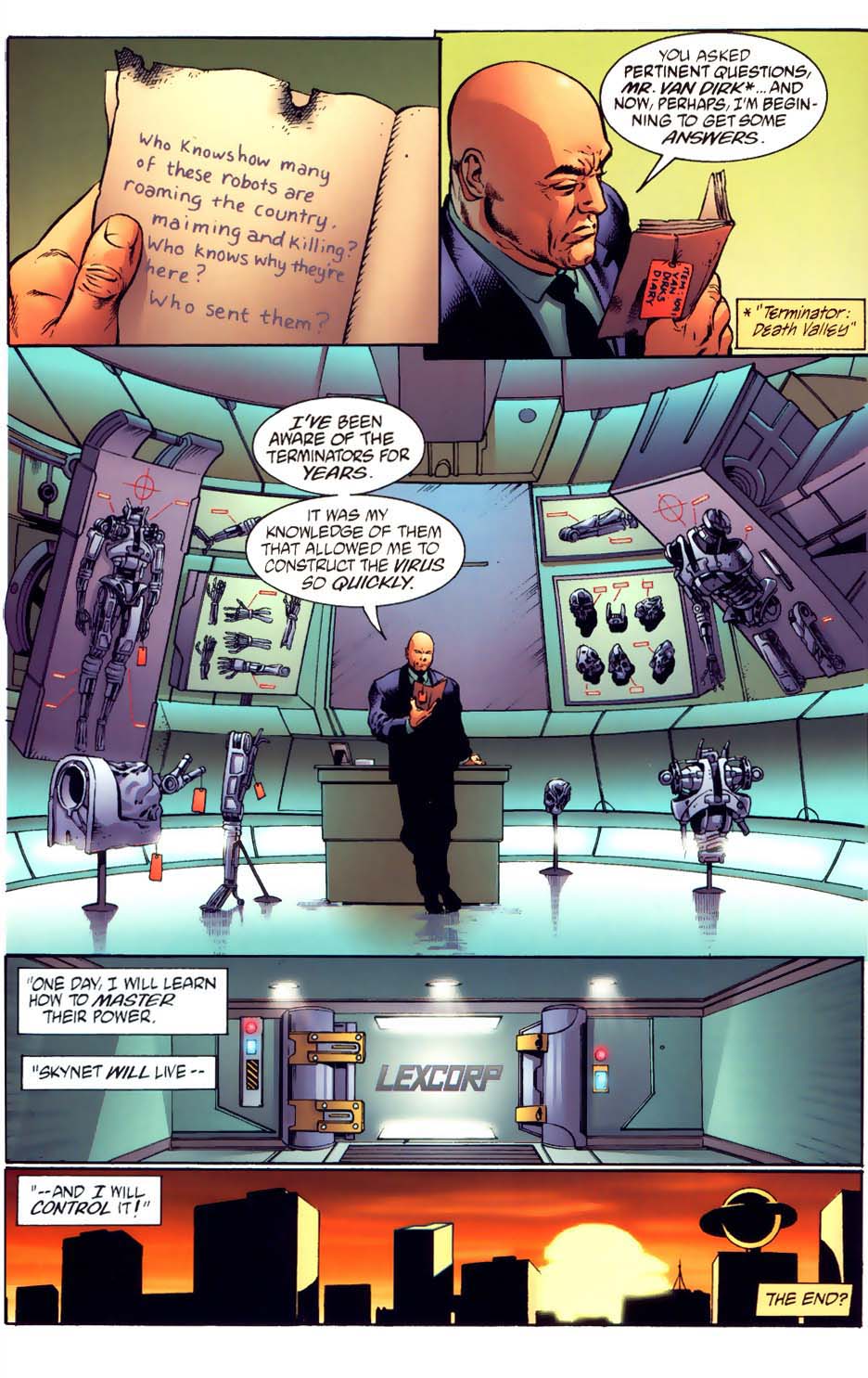 Read online Superman vs. The Terminator: Death to the Future comic -  Issue #4 - 25