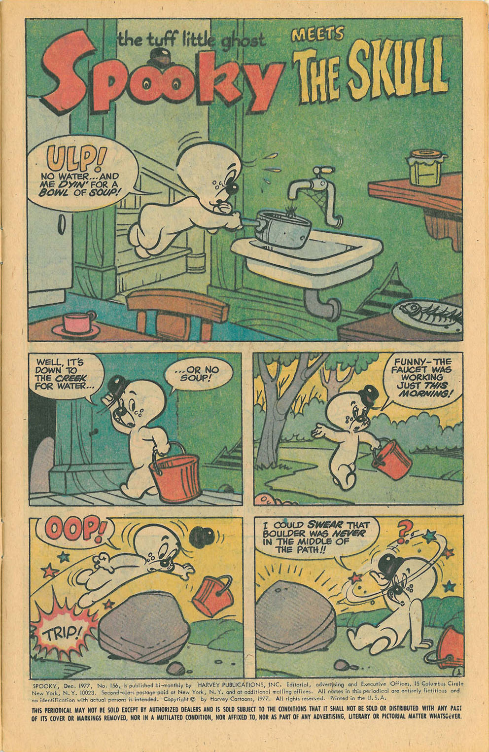 Read online Spooky comic -  Issue #156 - 5