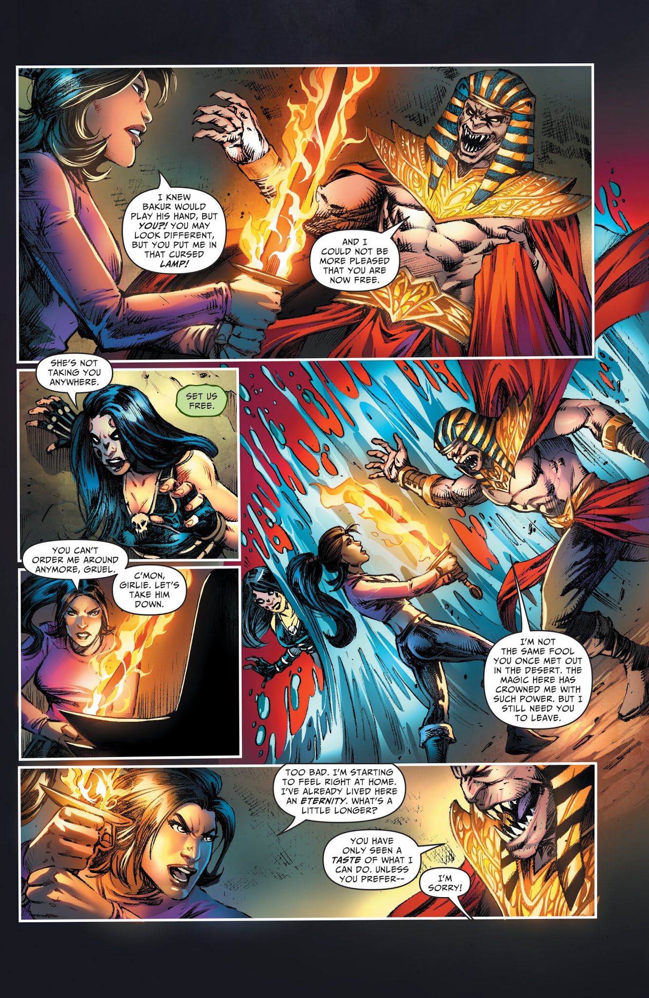 Read online Grimm Fairy Tales: Dance of the Dead comic -  Issue #6 - 16