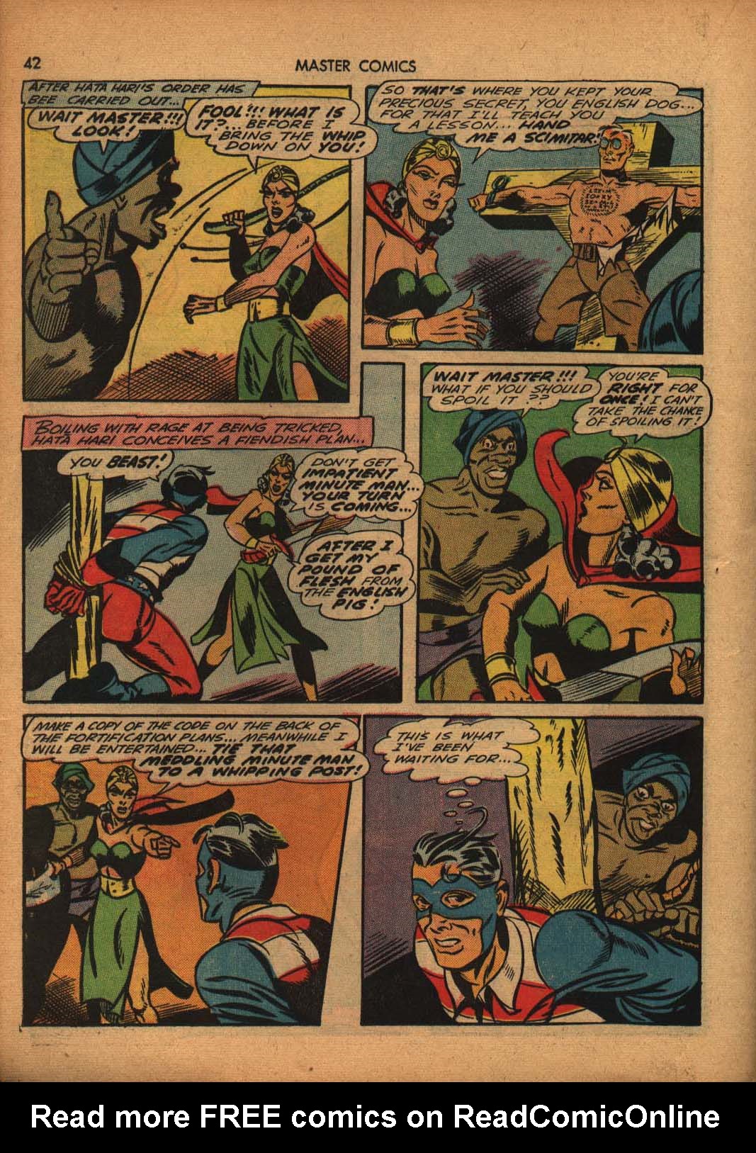 Read online Master Comics comic -  Issue #38 - 42