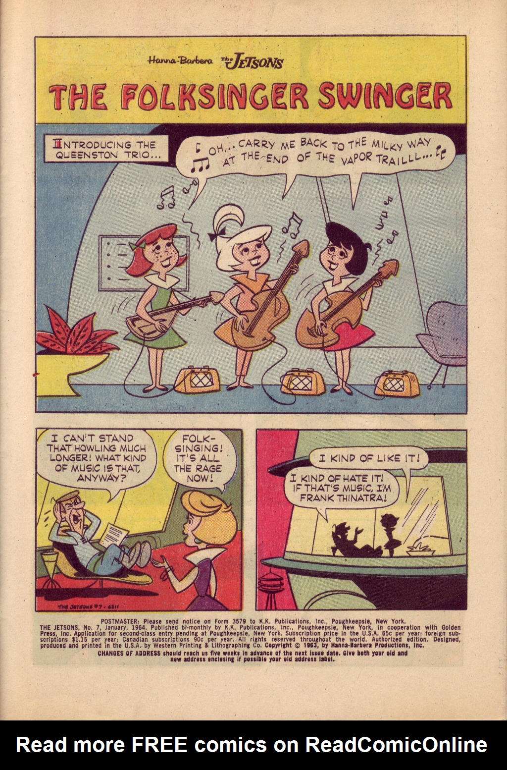 Read online The Jetsons (1963) comic -  Issue #7 - 3