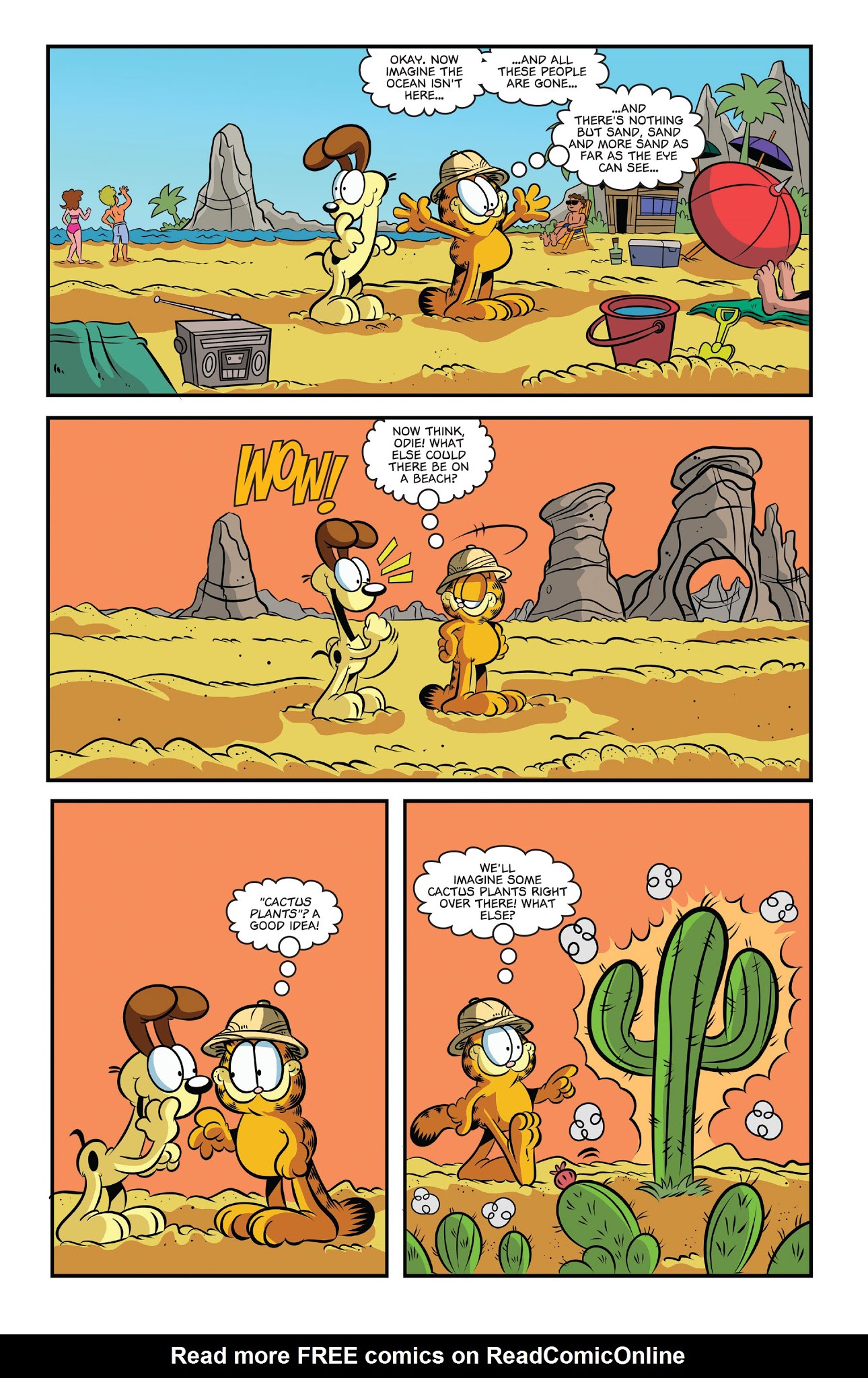 Read online Garfield 2018 Vacation Time Blues comic -  Issue # Full - 9