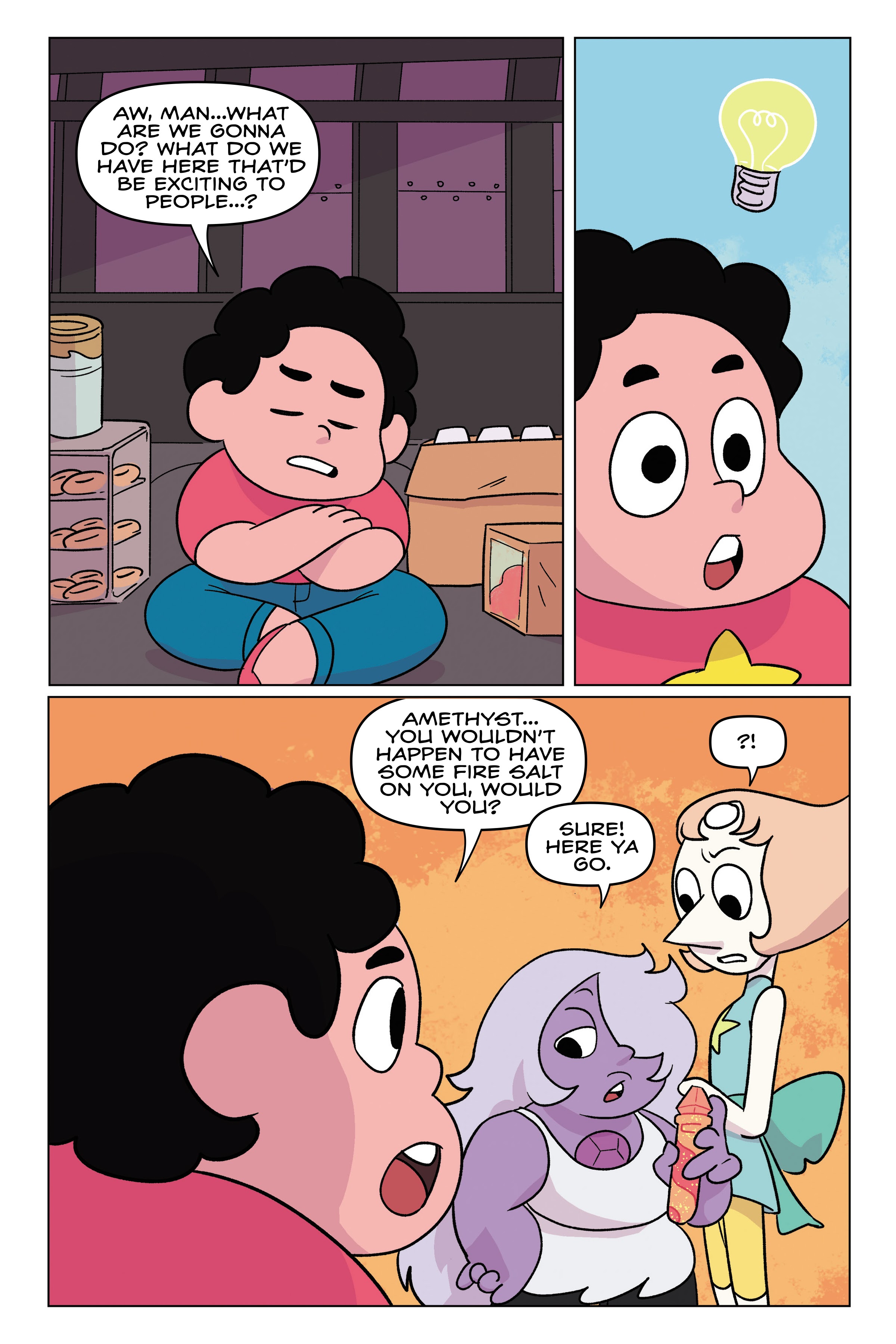 Read online Steven Universe: Ultimate Dough-Down comic -  Issue # TPB - 67
