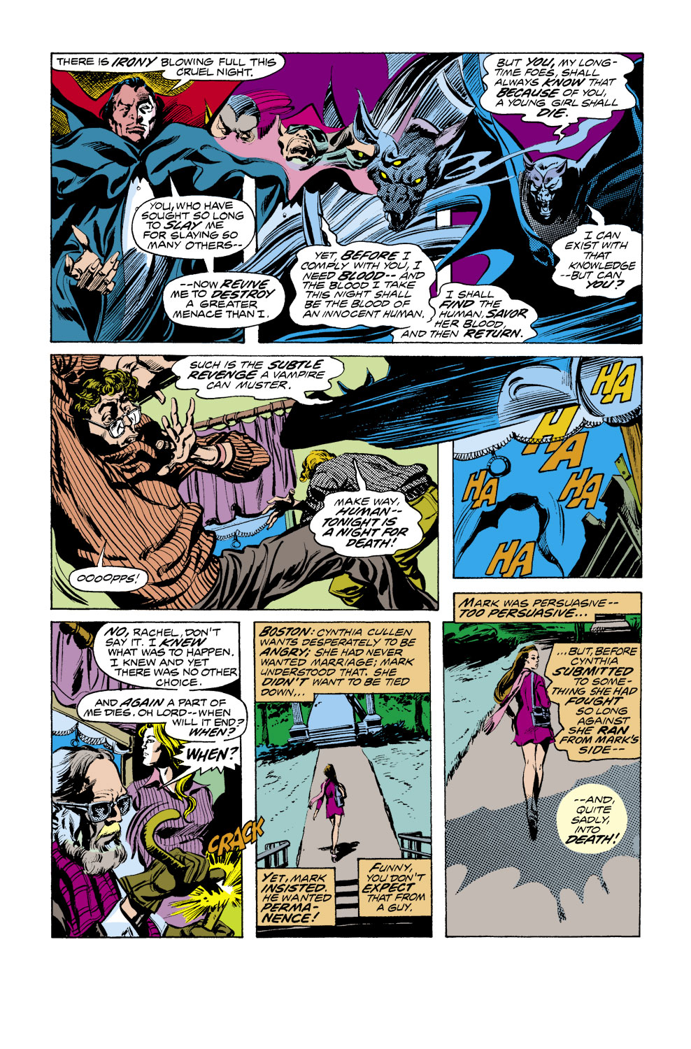 Read online Tomb of Dracula (1972) comic -  Issue #41 - 7