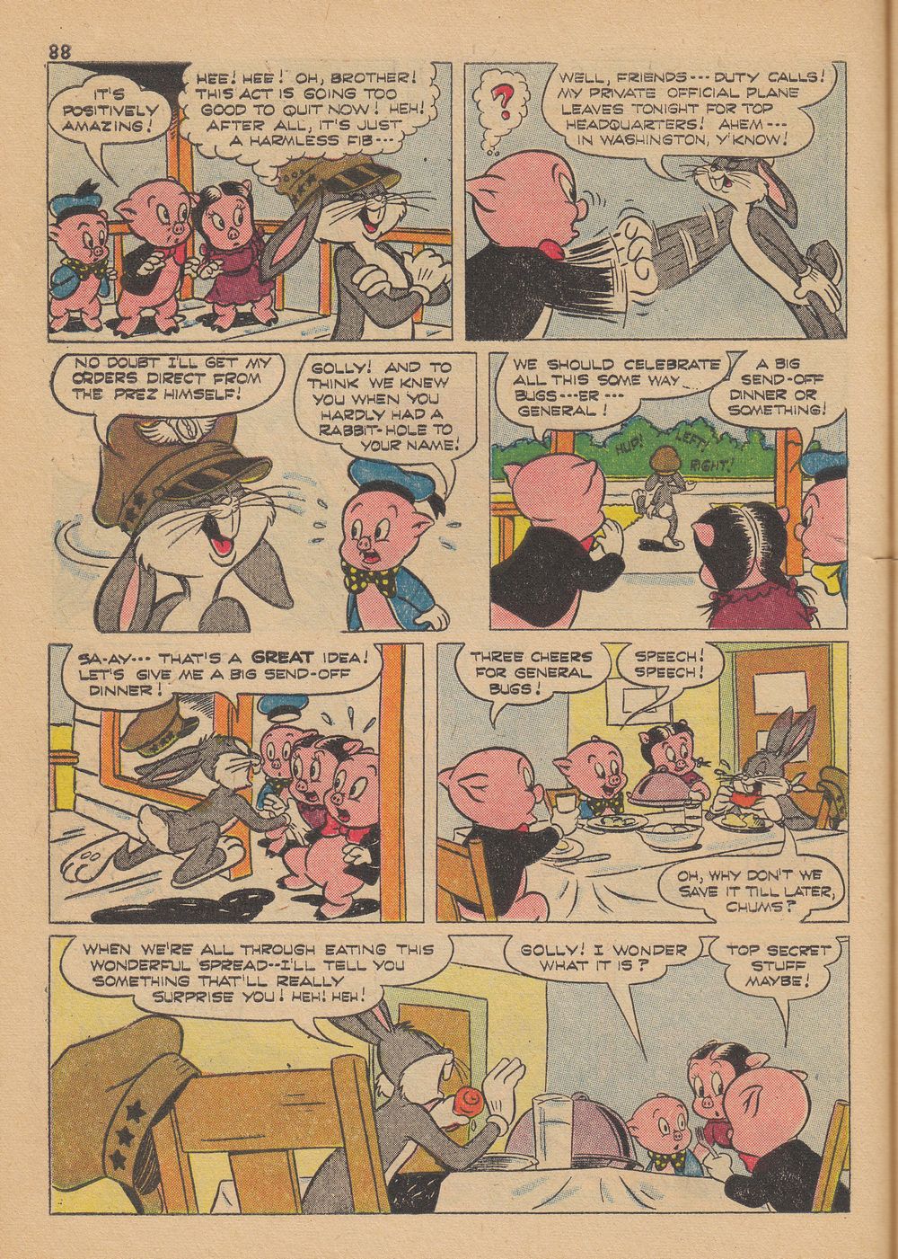 Read online Bugs Bunny's Christmas Funnies comic -  Issue # TPB 5 - 90