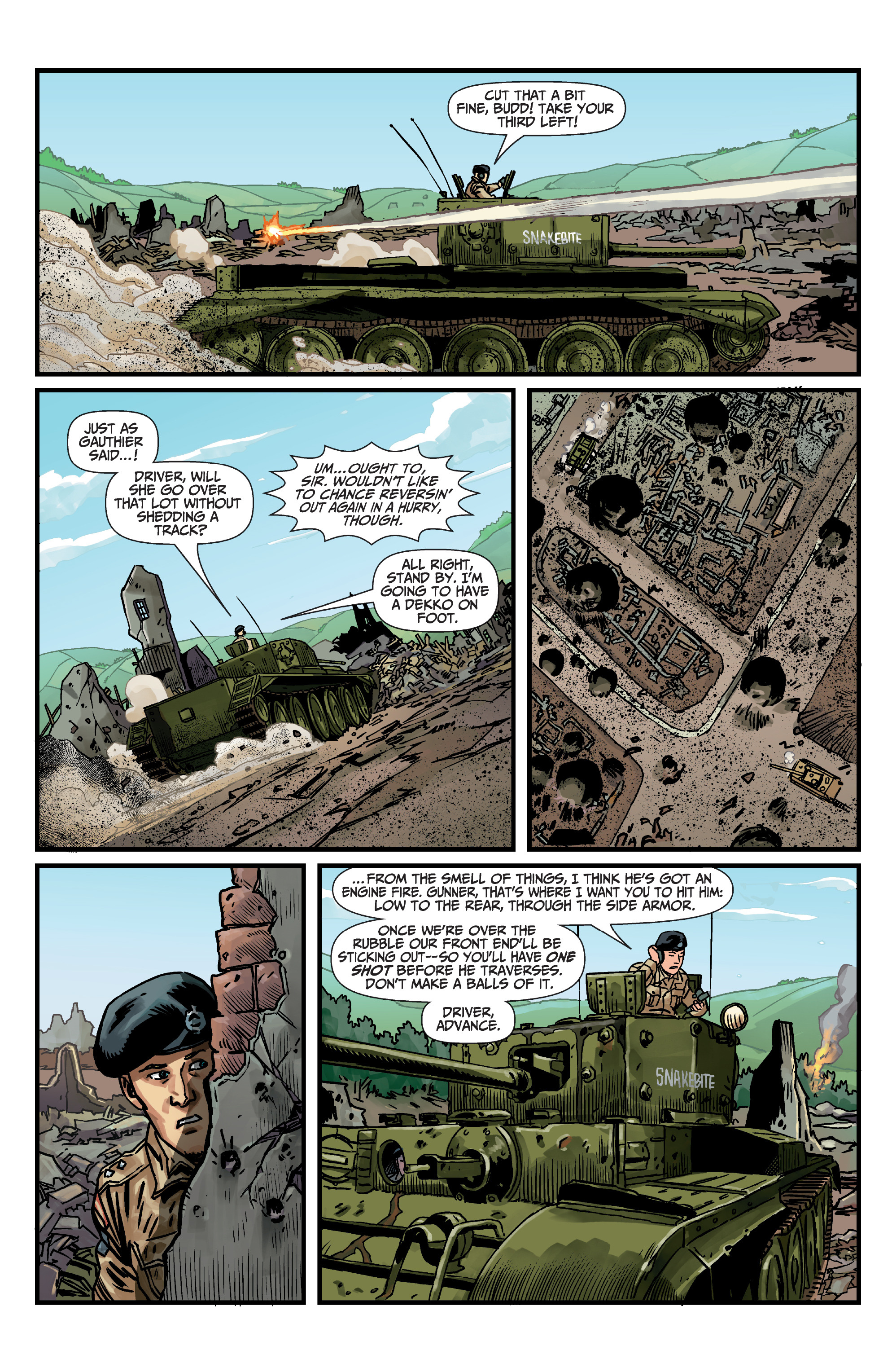 Read online World of Tanks comic -  Issue #5 - 13
