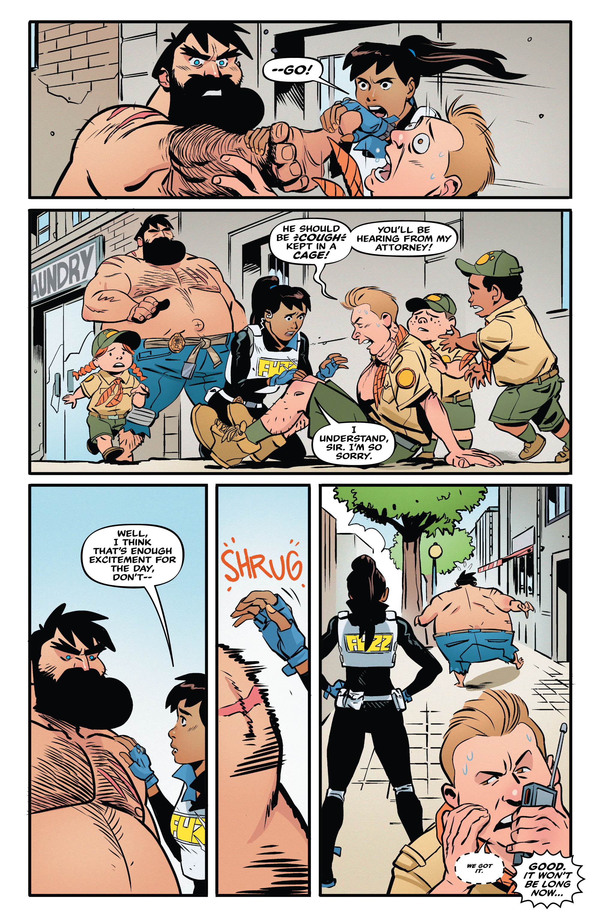 Read online Shirtless Bear-Fighter! 2 comic -  Issue #1 - 21
