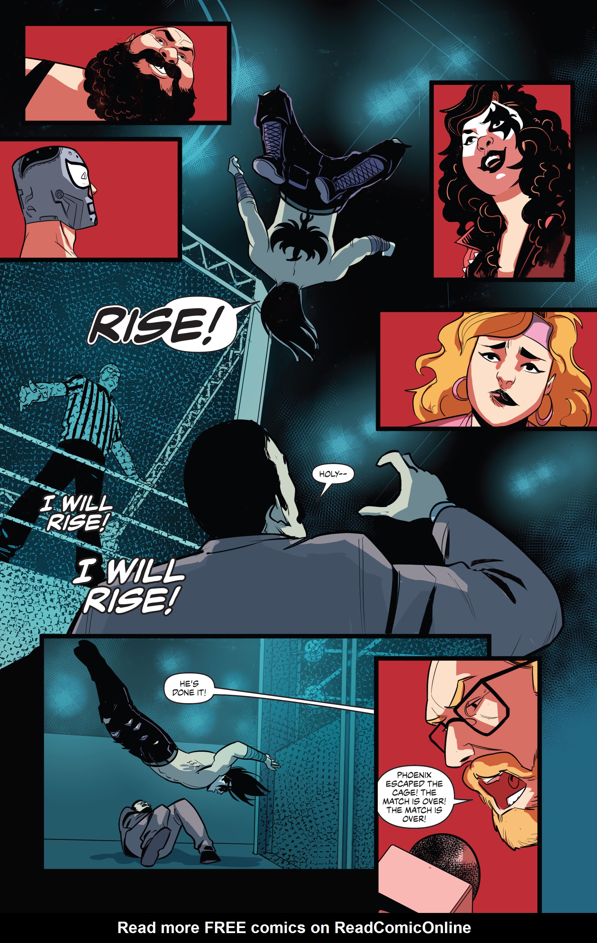Read online Over the Ropes comic -  Issue # _TPB - 113