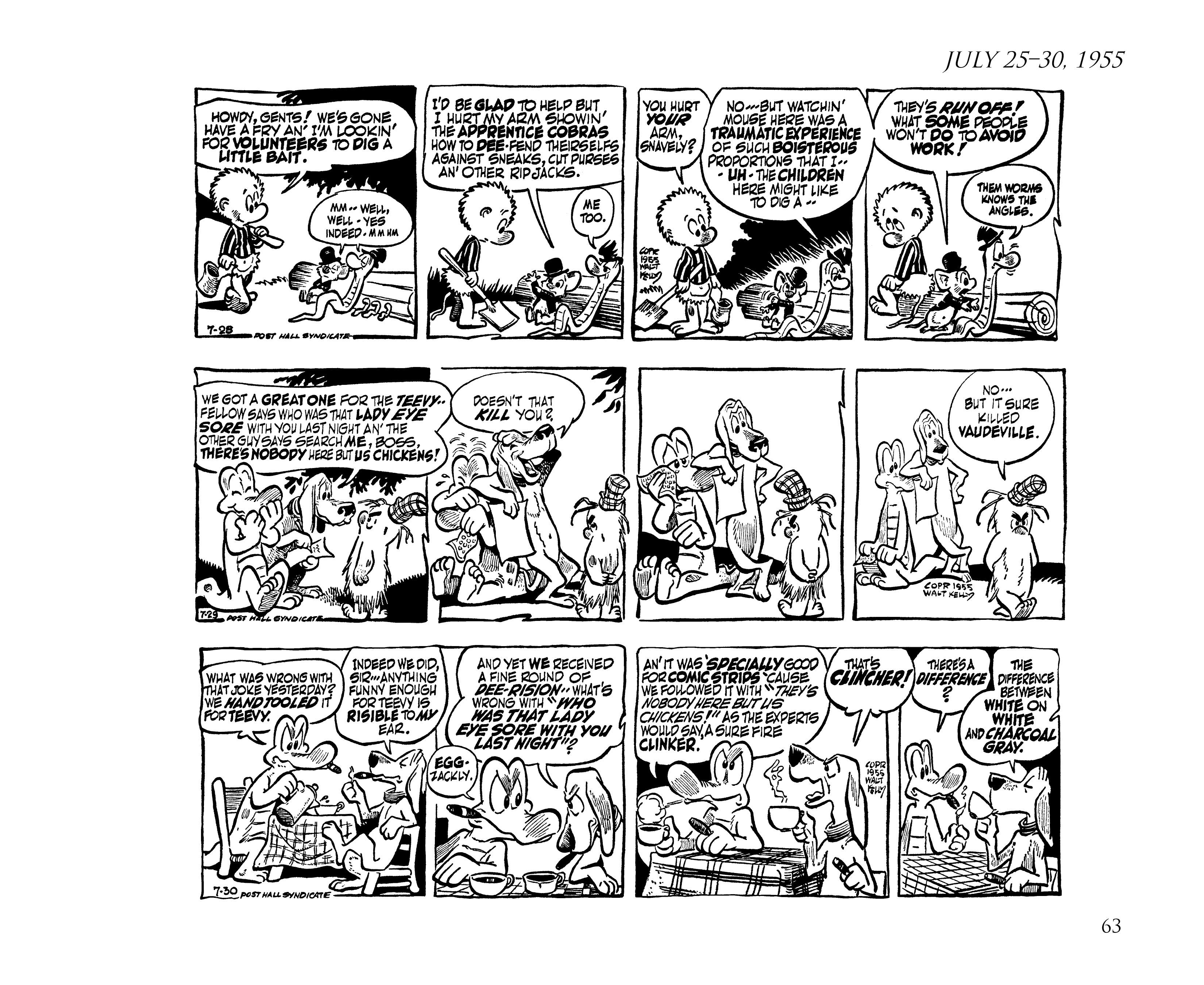 Read online Pogo by Walt Kelly: The Complete Syndicated Comic Strips comic -  Issue # TPB 4 (Part 1) - 75