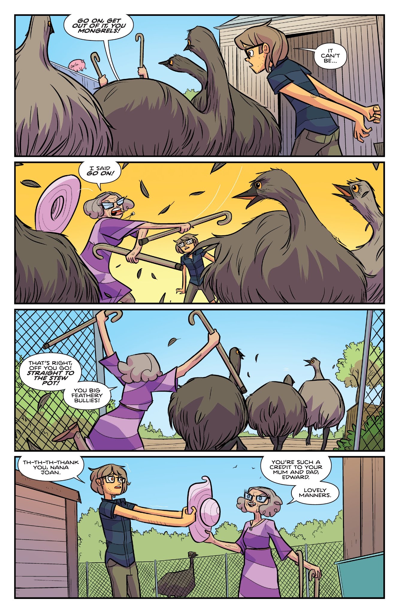 Read online Giant Days: Where Women Glow and Men Plunder comic -  Issue # Full - 36