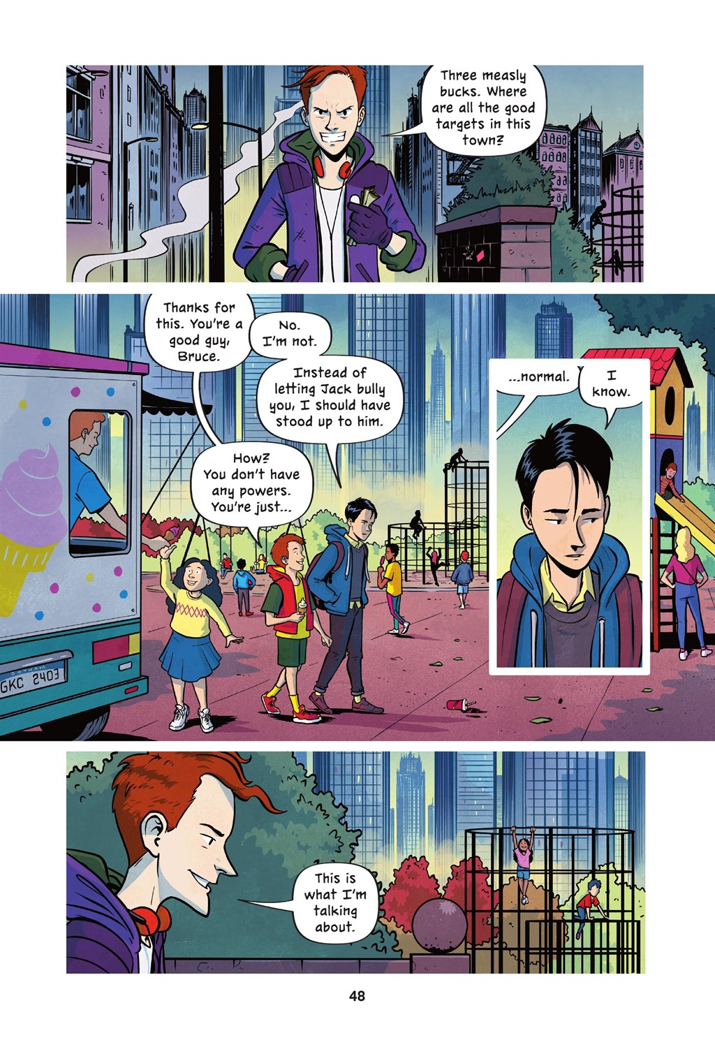 Read online Bruce Wayne: Not Super comic -  Issue # TPB (Part 1) - 45