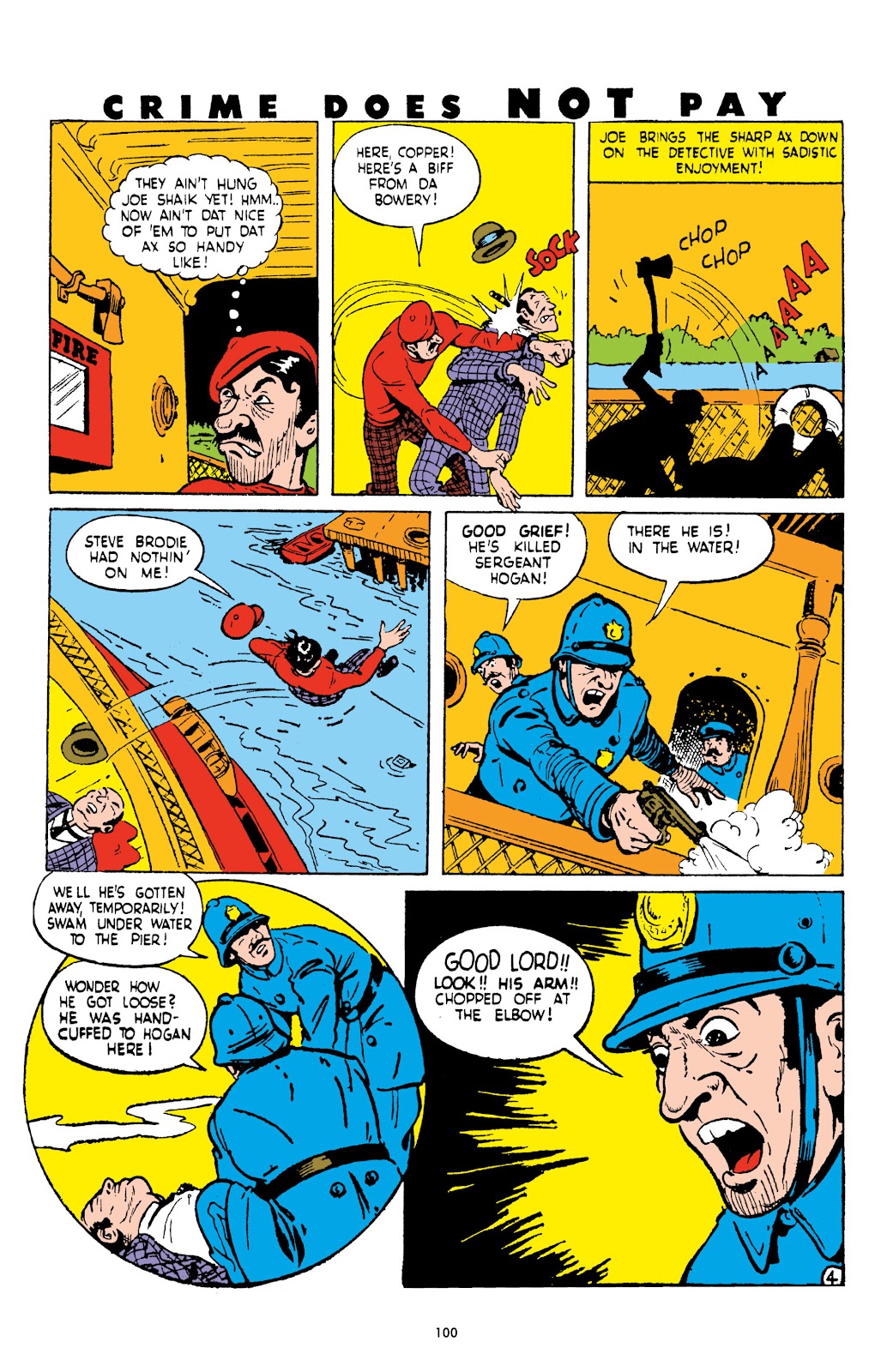 Read online Crime Does Not Pay Archives comic -  Issue # TPB 3 (Part 1) - 100