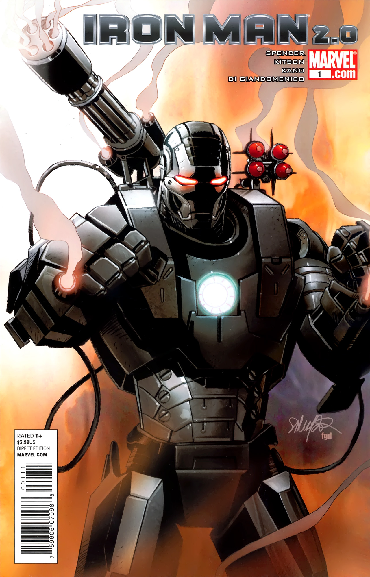 Read online Iron Man 2.0 comic -  Issue #1 - 1