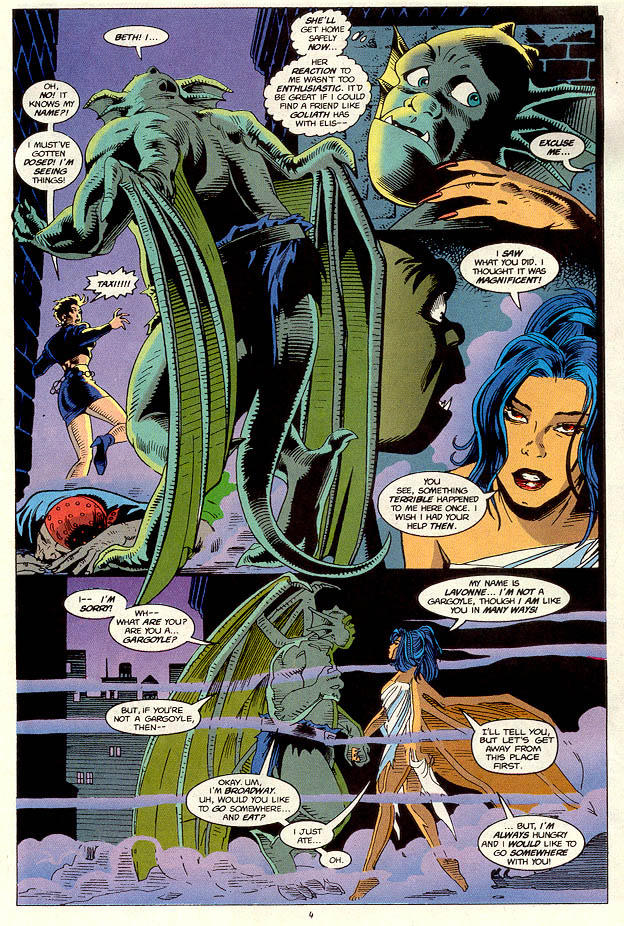 Read online Gargoyles (1995) comic -  Issue #4 - Blood From A Stone - 4