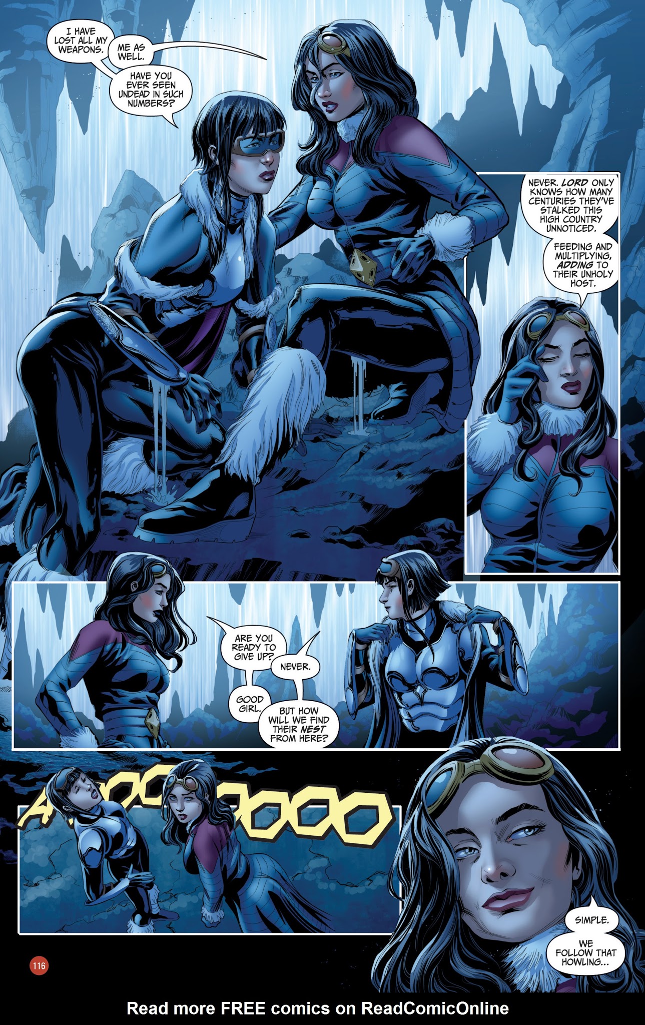 Read online Van Helsing vs. Werewolf comic -  Issue # _TPB 1 - 116