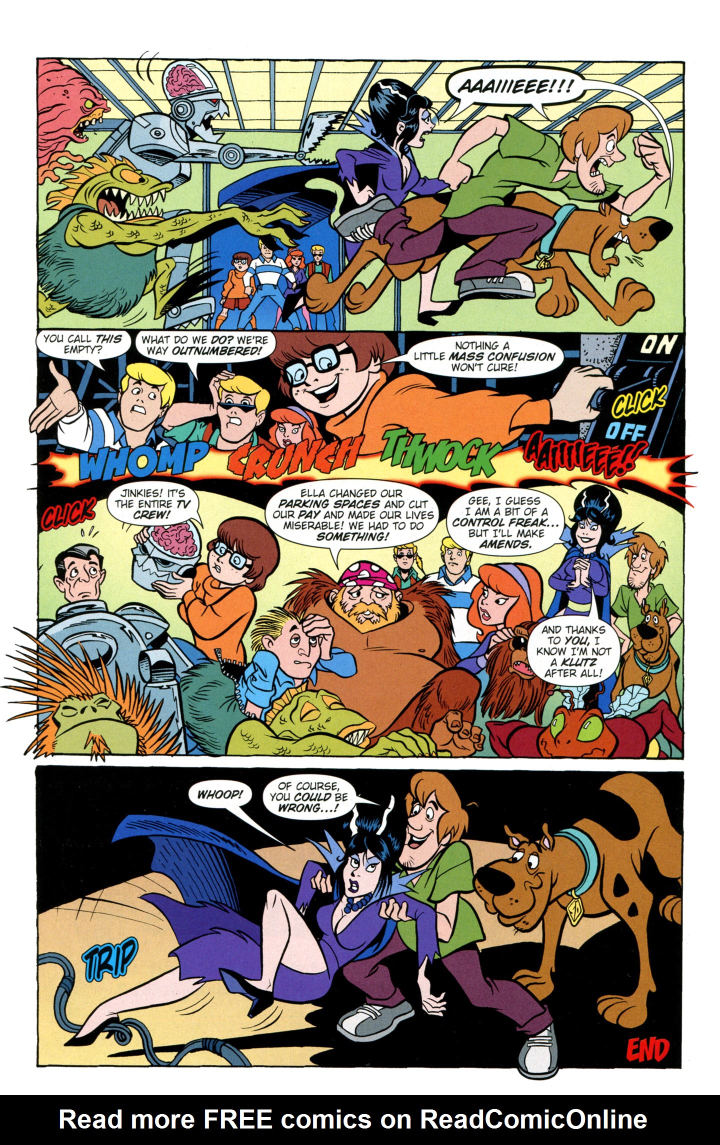 Read online Scooby-Doo: Where Are You? comic -  Issue #26 - 28