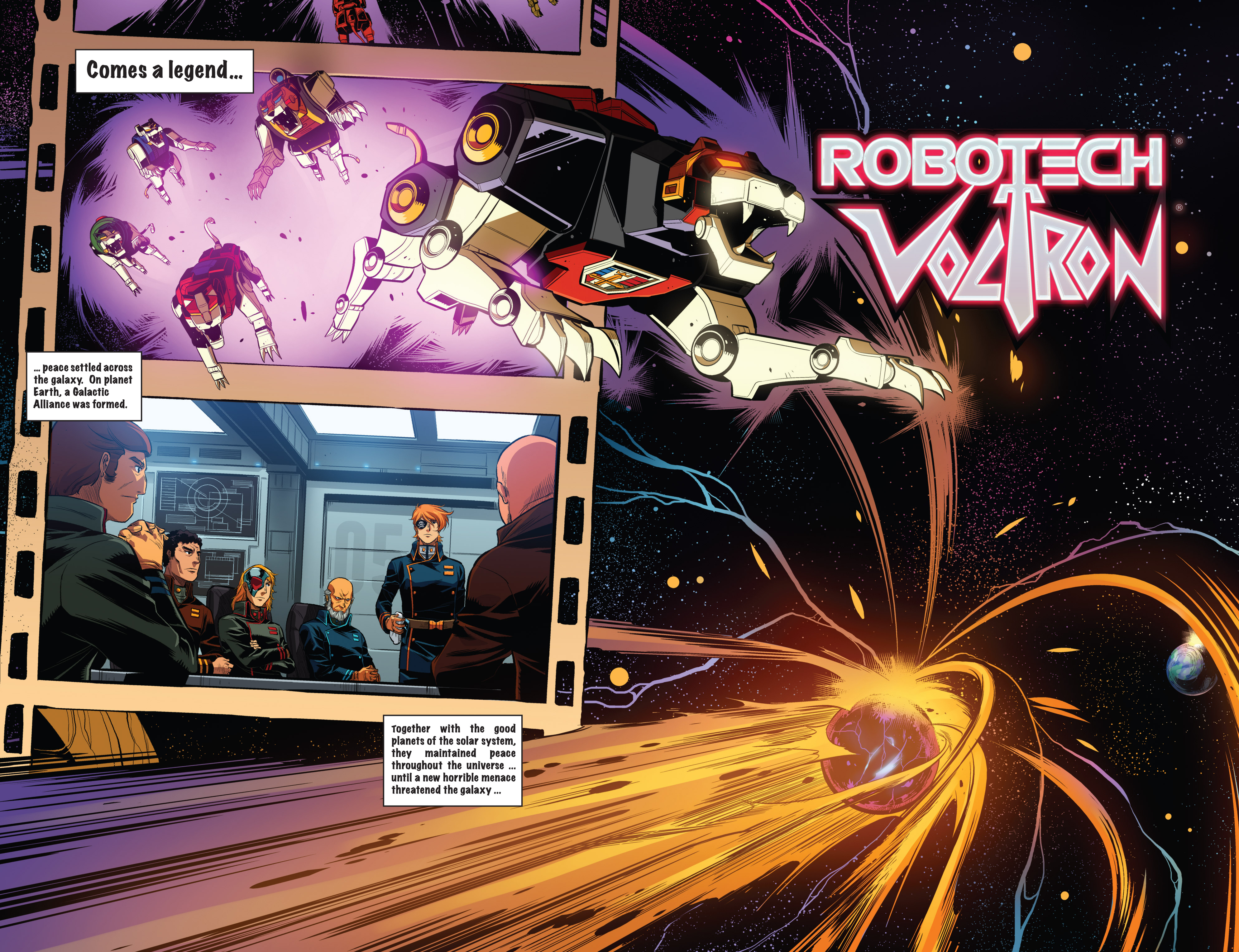 Read online Robotech/Voltron comic -  Issue #1 - 4