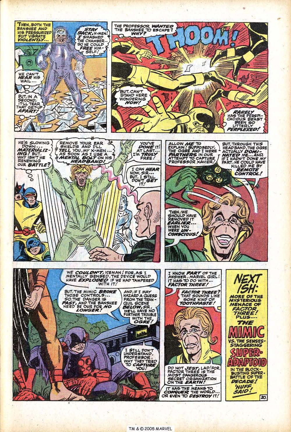 Read online Uncanny X-Men (1963) comic -  Issue #76 - 29