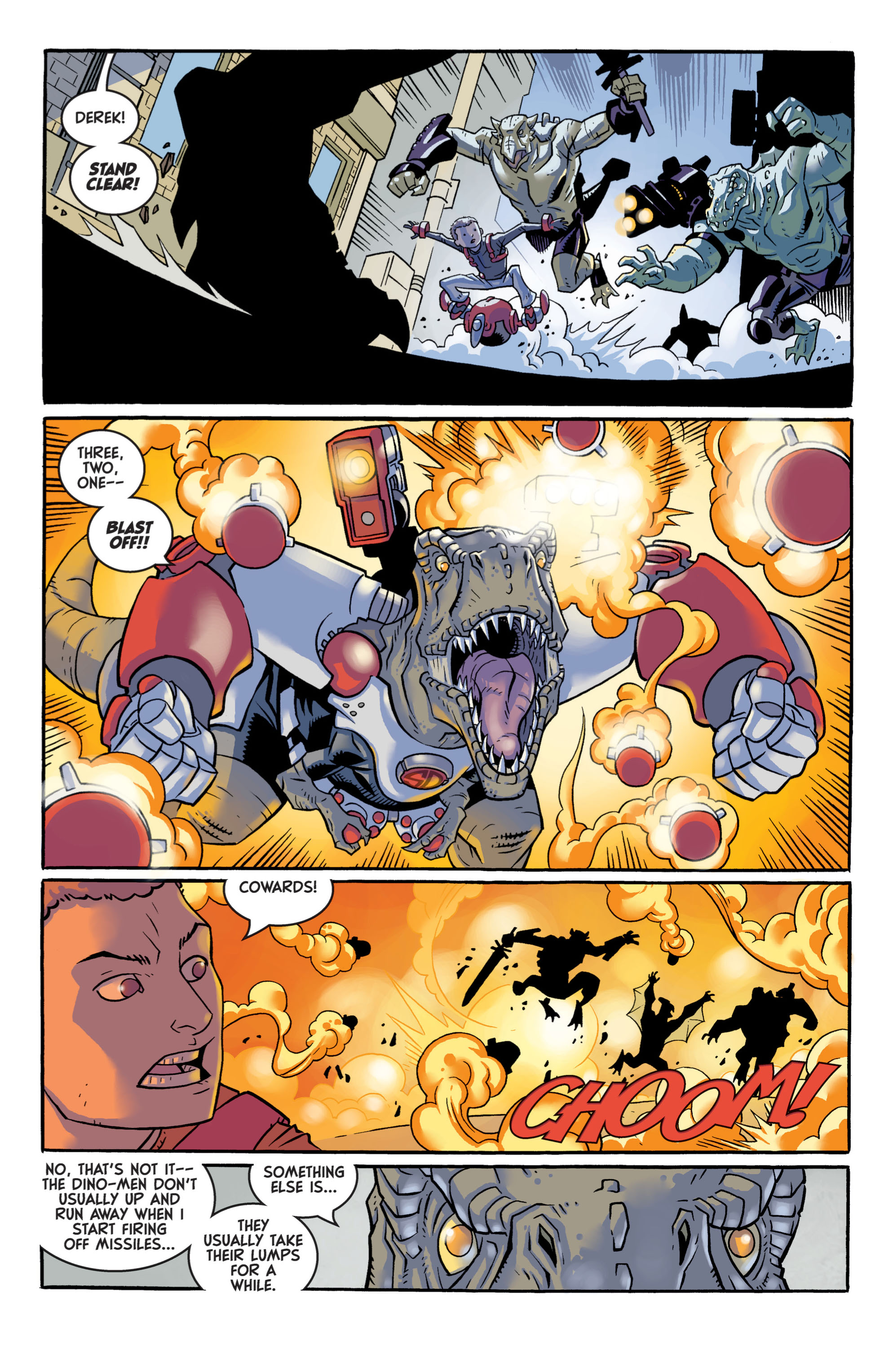 Read online Super Dinosaur (2011) comic -  Issue #4 - 13