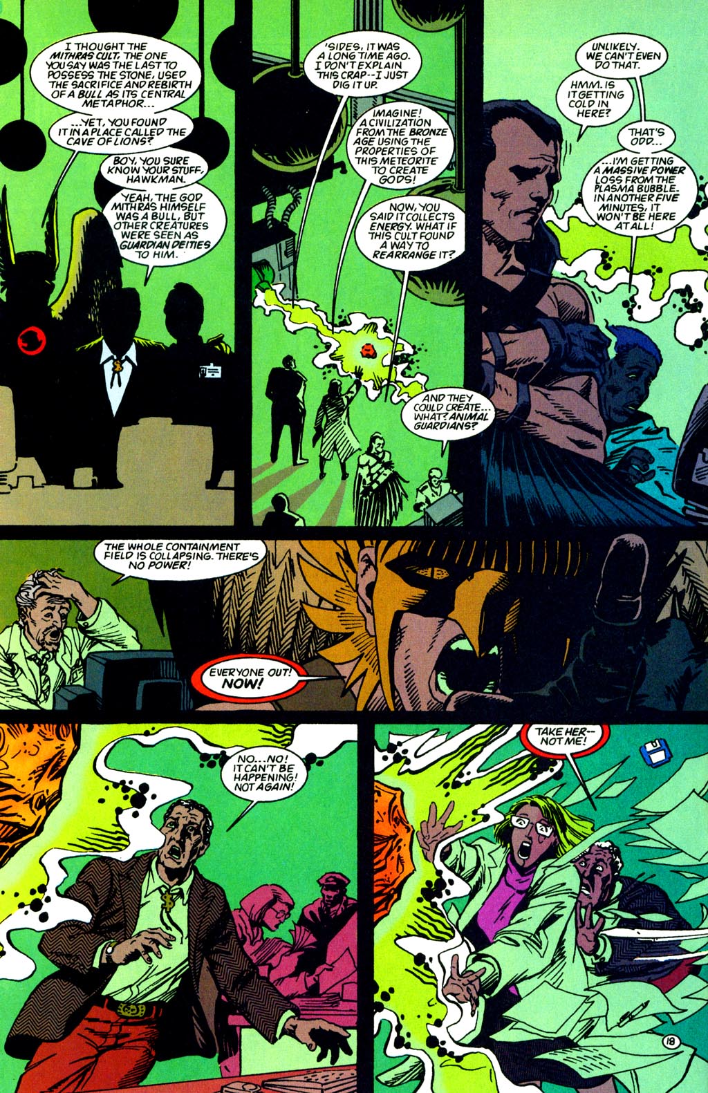 Hawkman (1993) Issue #20 #23 - English 19