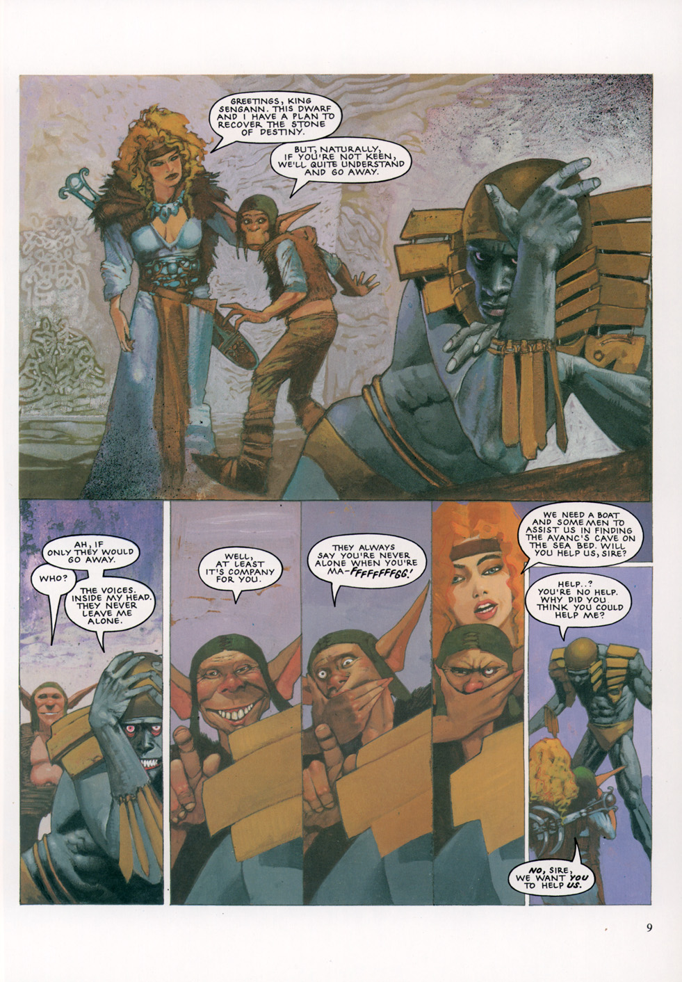 Read online Slaine: The Horned God (1993) comic -  Issue #4 - 10