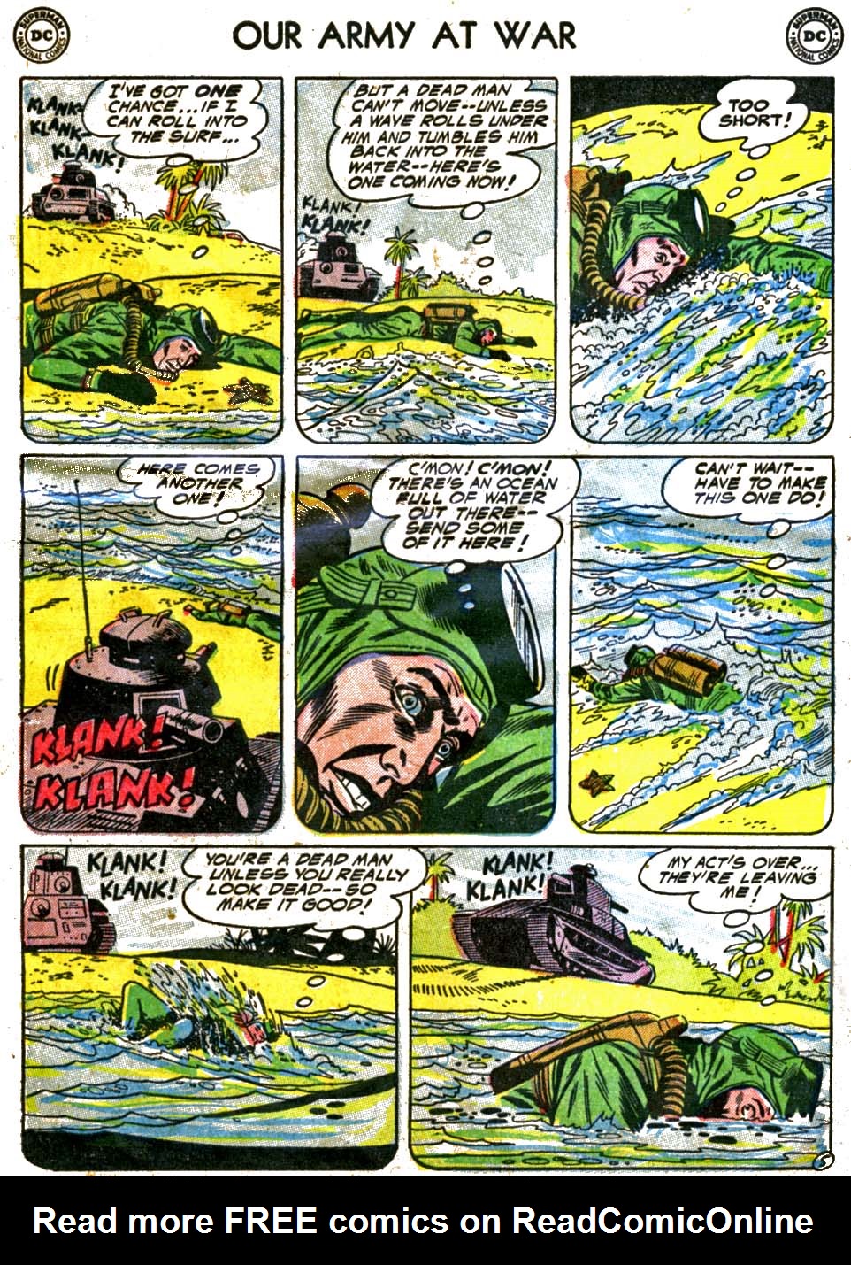 Read online Our Army at War (1952) comic -  Issue #27 - 7