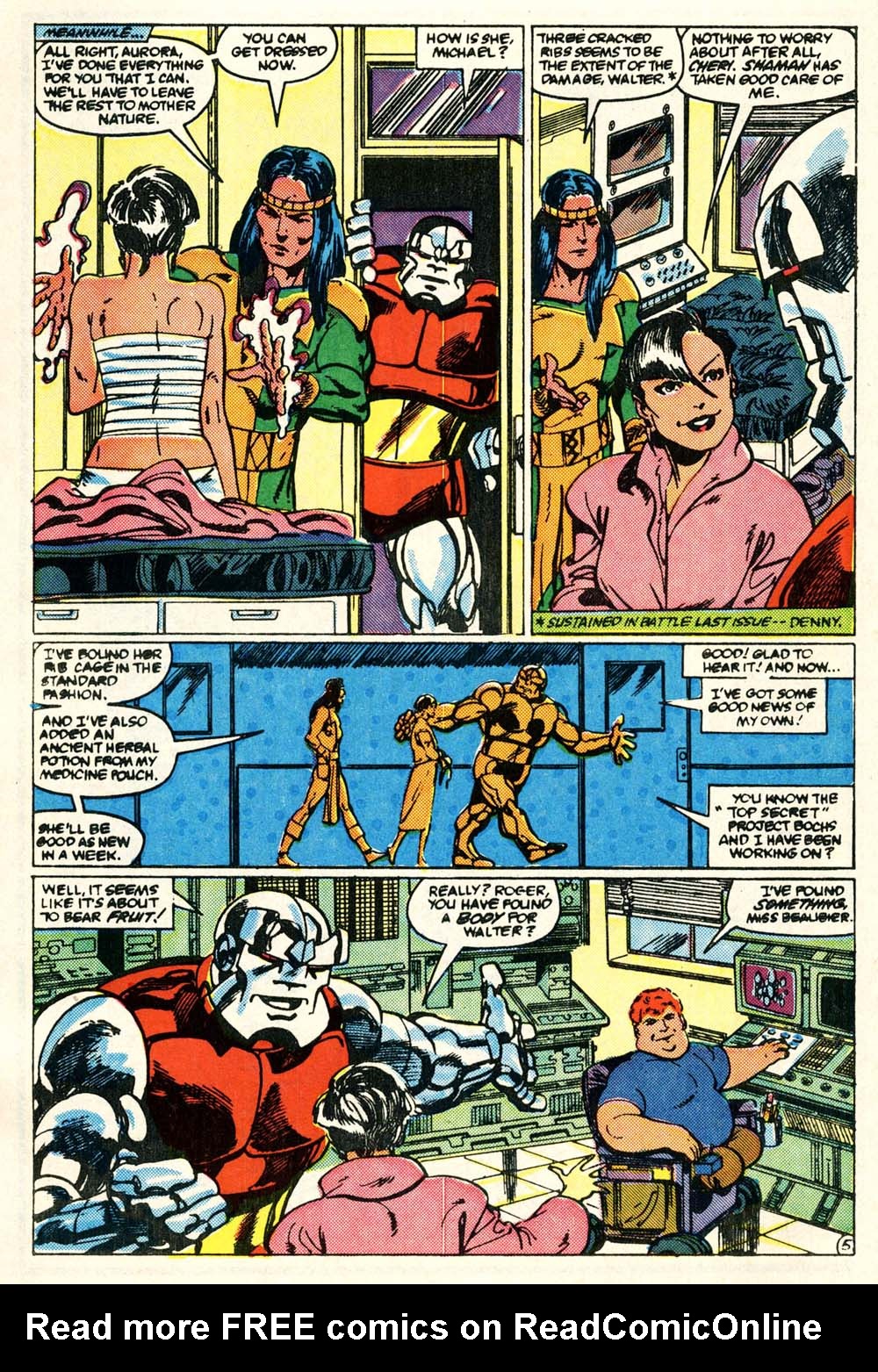 Read online Alpha Flight (1983) comic -  Issue #27 - 5