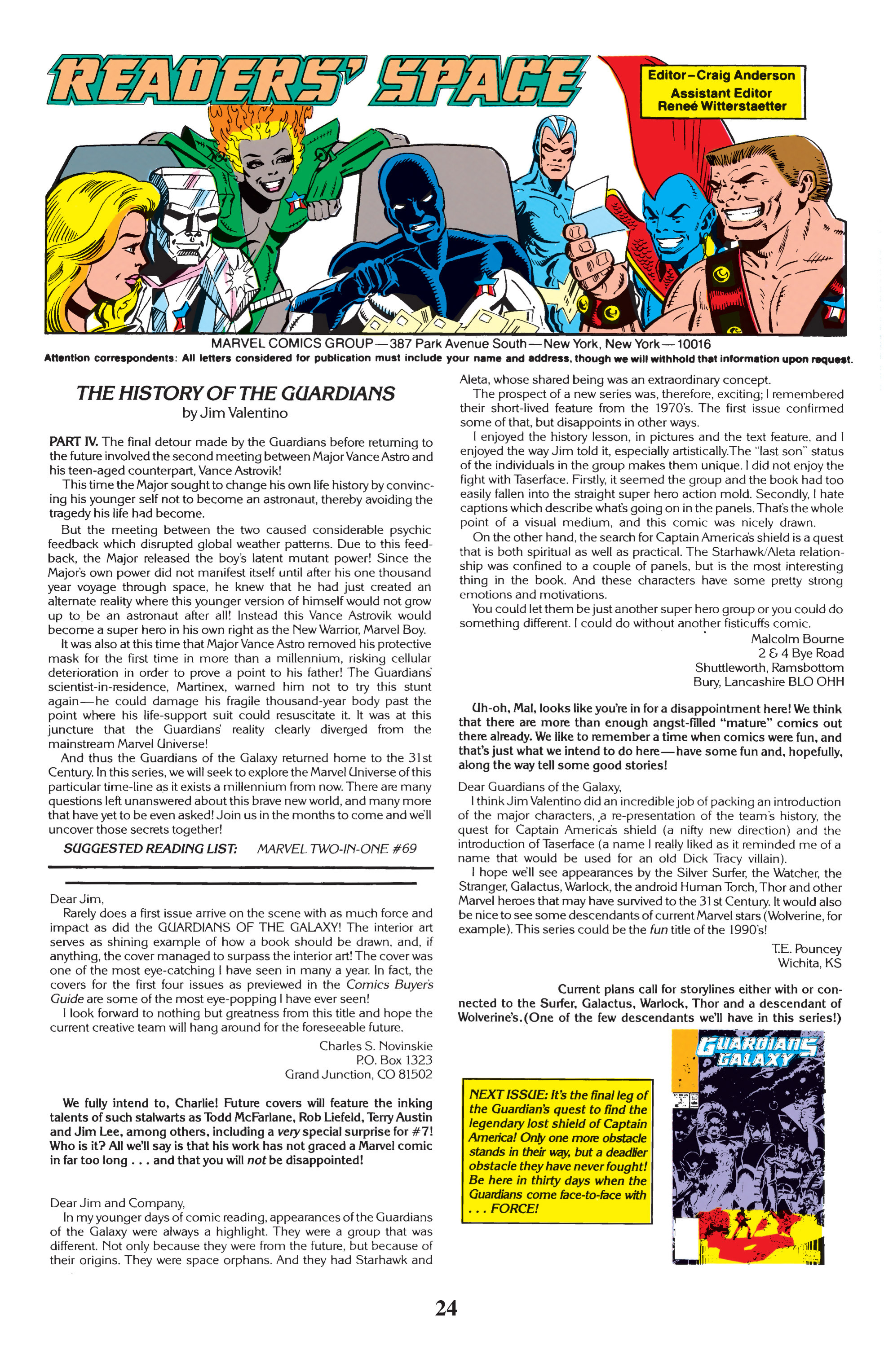 Read online Guardians of the Galaxy (1990) comic -  Issue # _TPB Guardians of the Galaxy by Jim Valentino 1 (Part 1) - 90