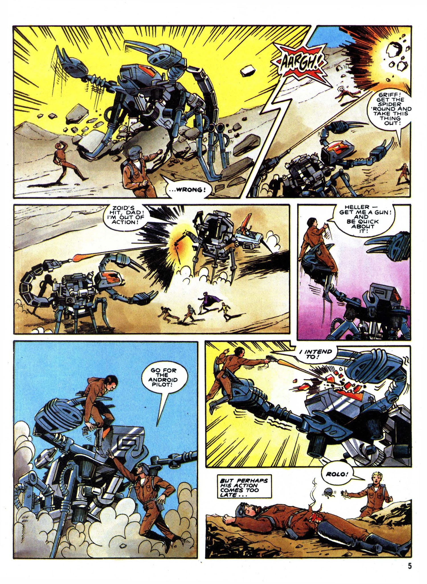 Read online Spider-Man and Zoids comic -  Issue #7 - 5