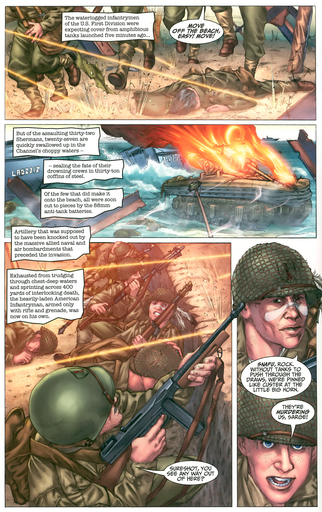 Read online Sgt. Rock: The Lost Battalion comic -  Issue #1 - 4