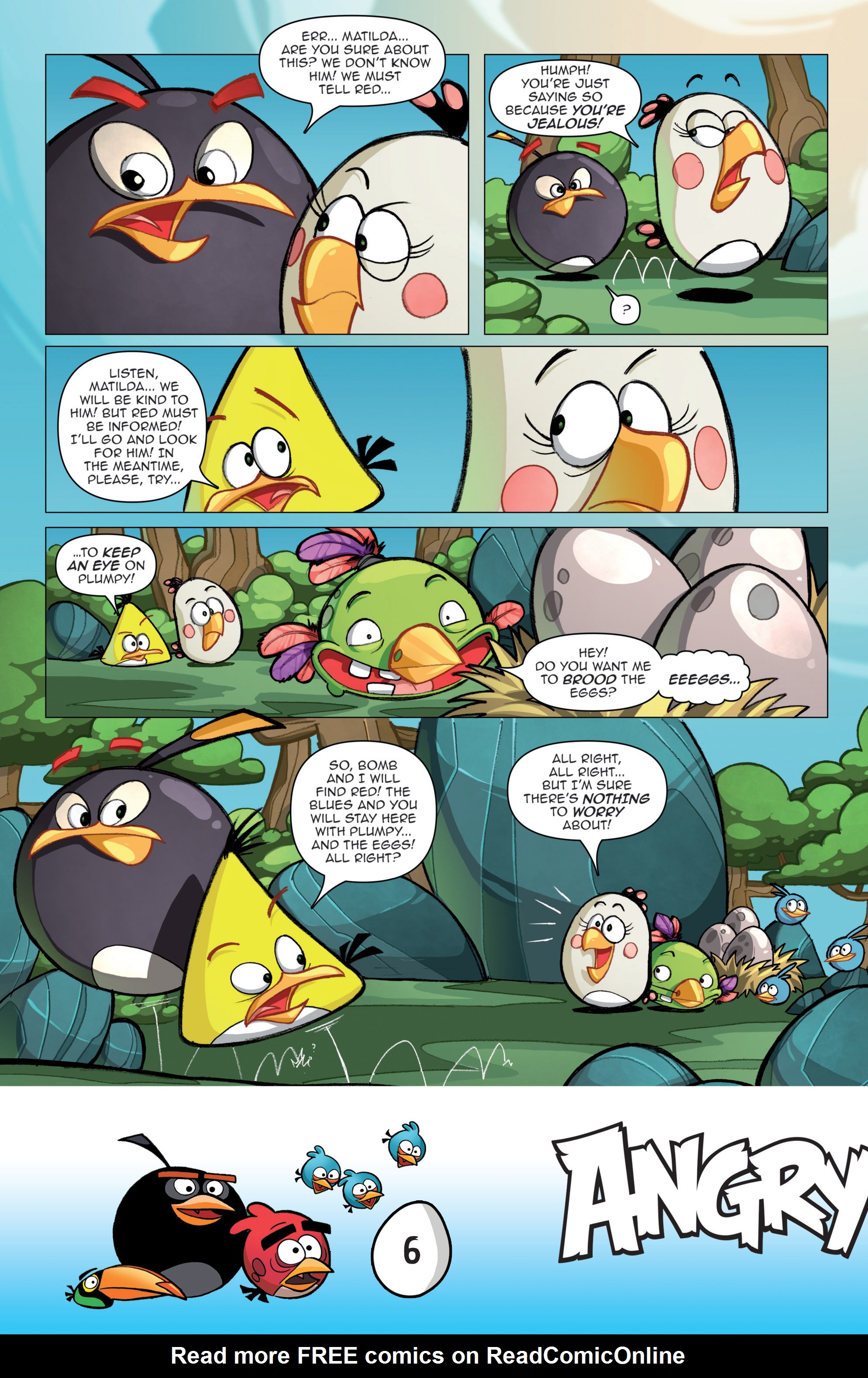 Read online Angry Birds Comics: Game Play comic -  Issue #2 - 8