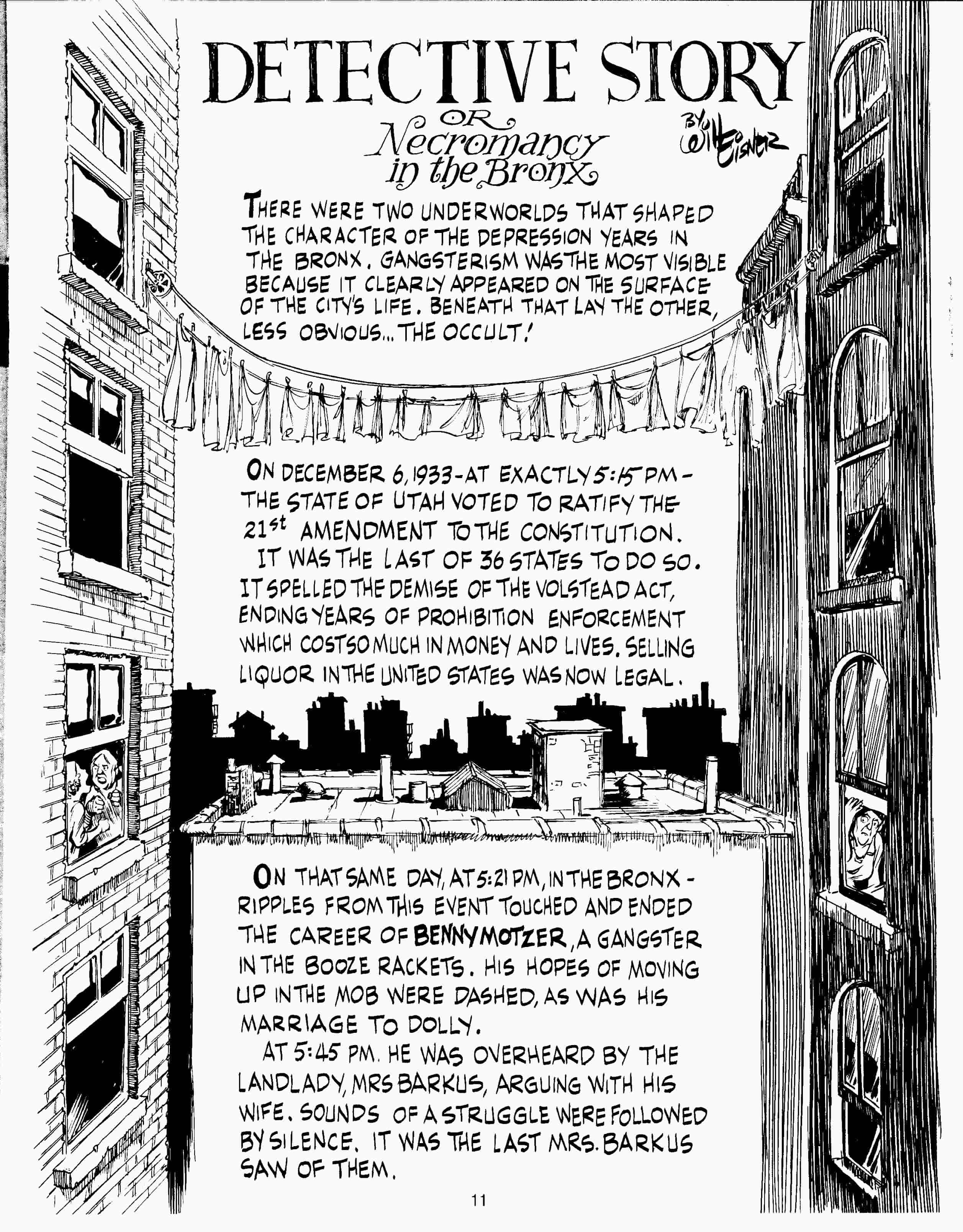 Read online Will Eisner's Quarterly comic -  Issue #7 - 13