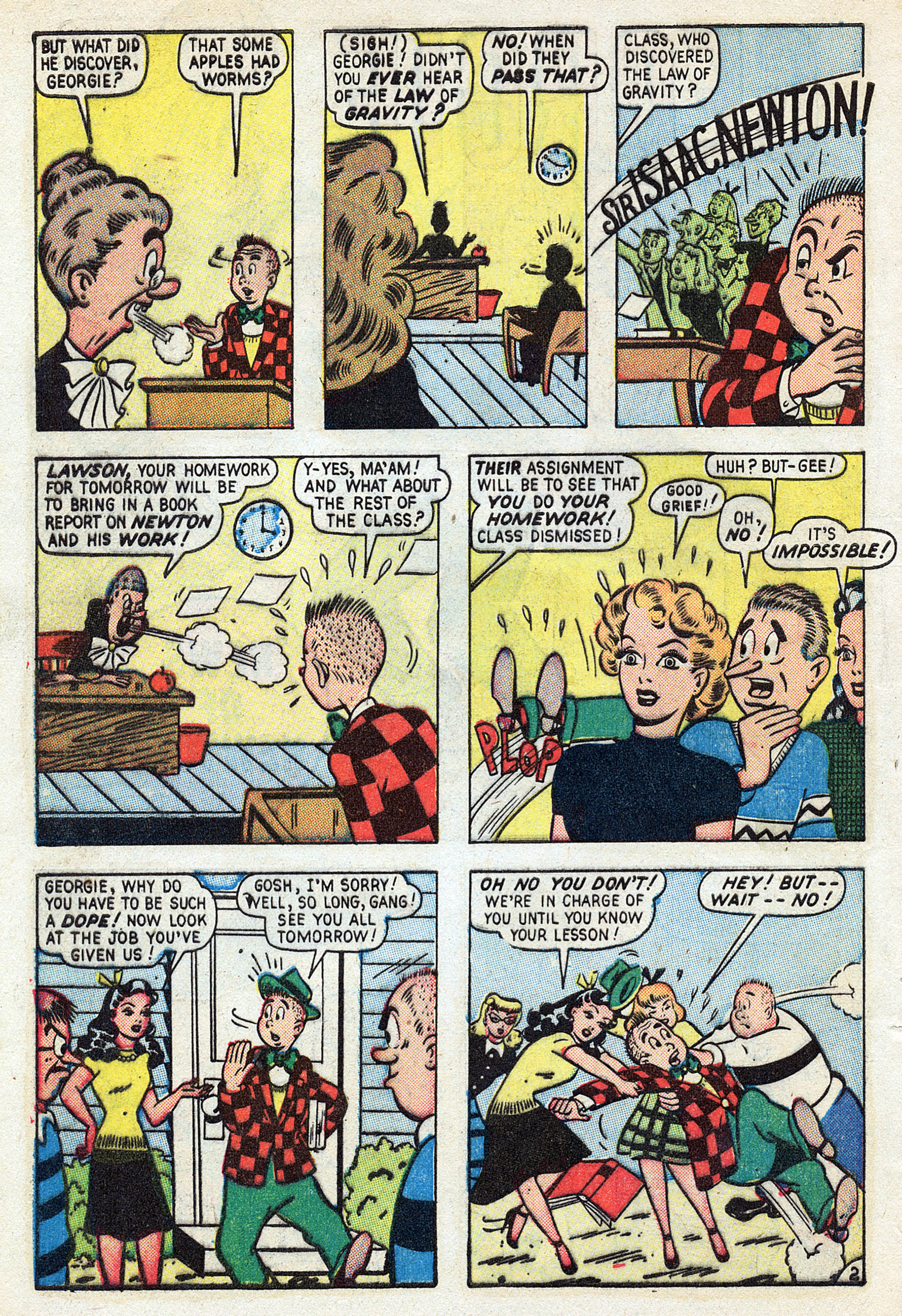 Read online Georgie Comics (1945) comic -  Issue #19 - 4