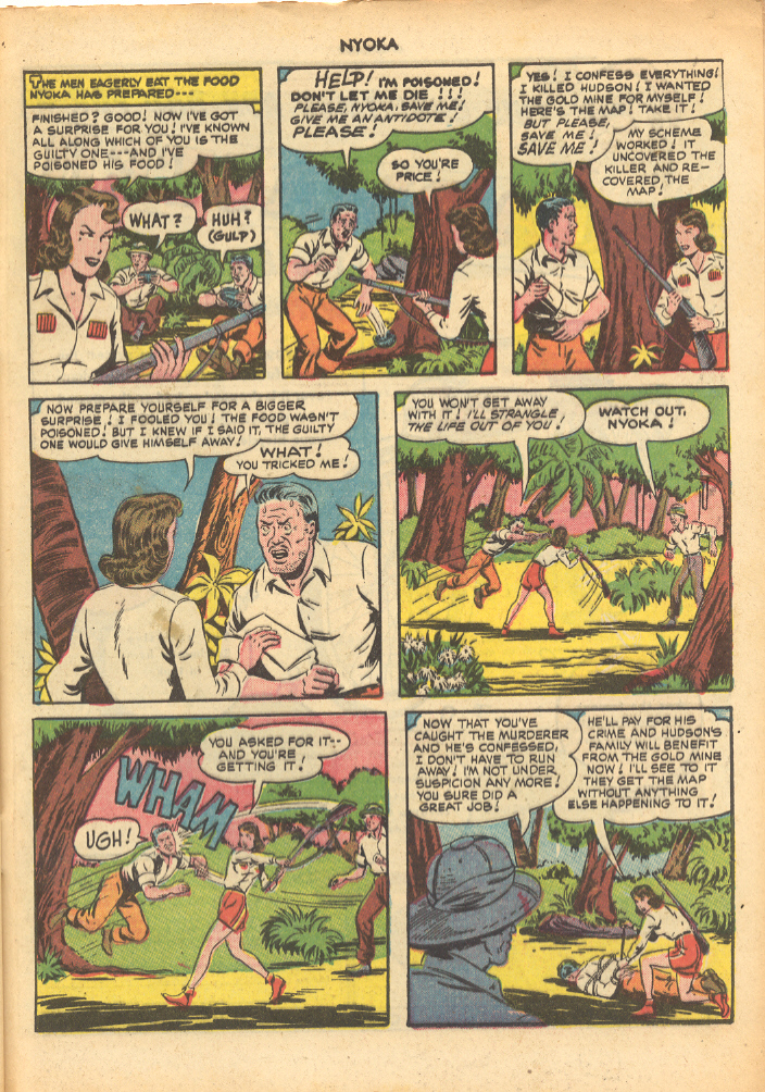 Read online Nyoka the Jungle Girl (1945) comic -  Issue #50 - 49