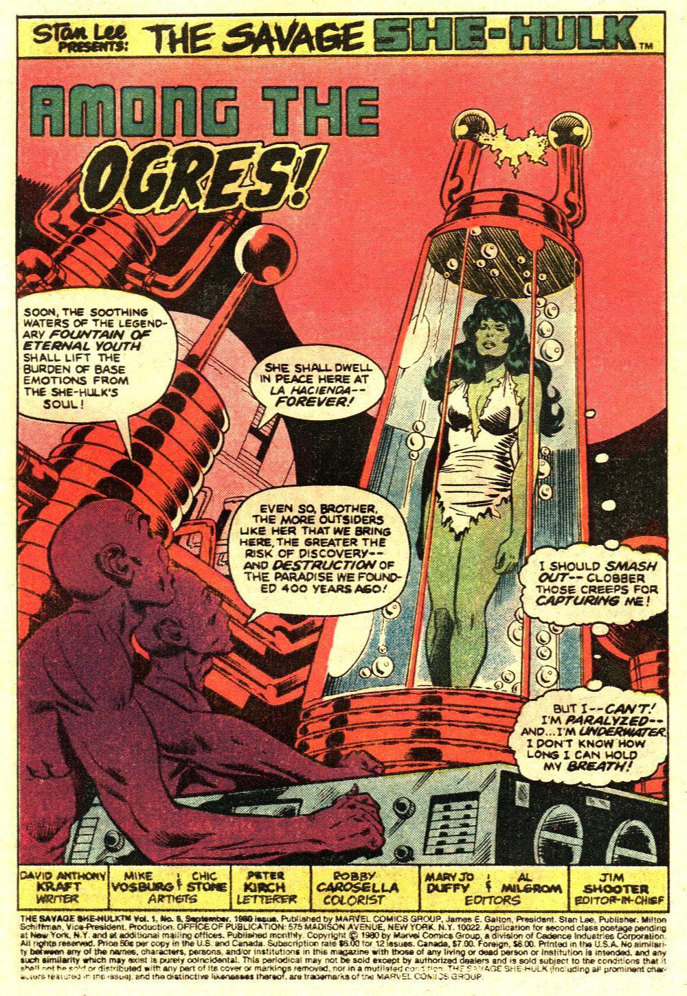 Read online The Savage She-Hulk comic -  Issue #8 - 2