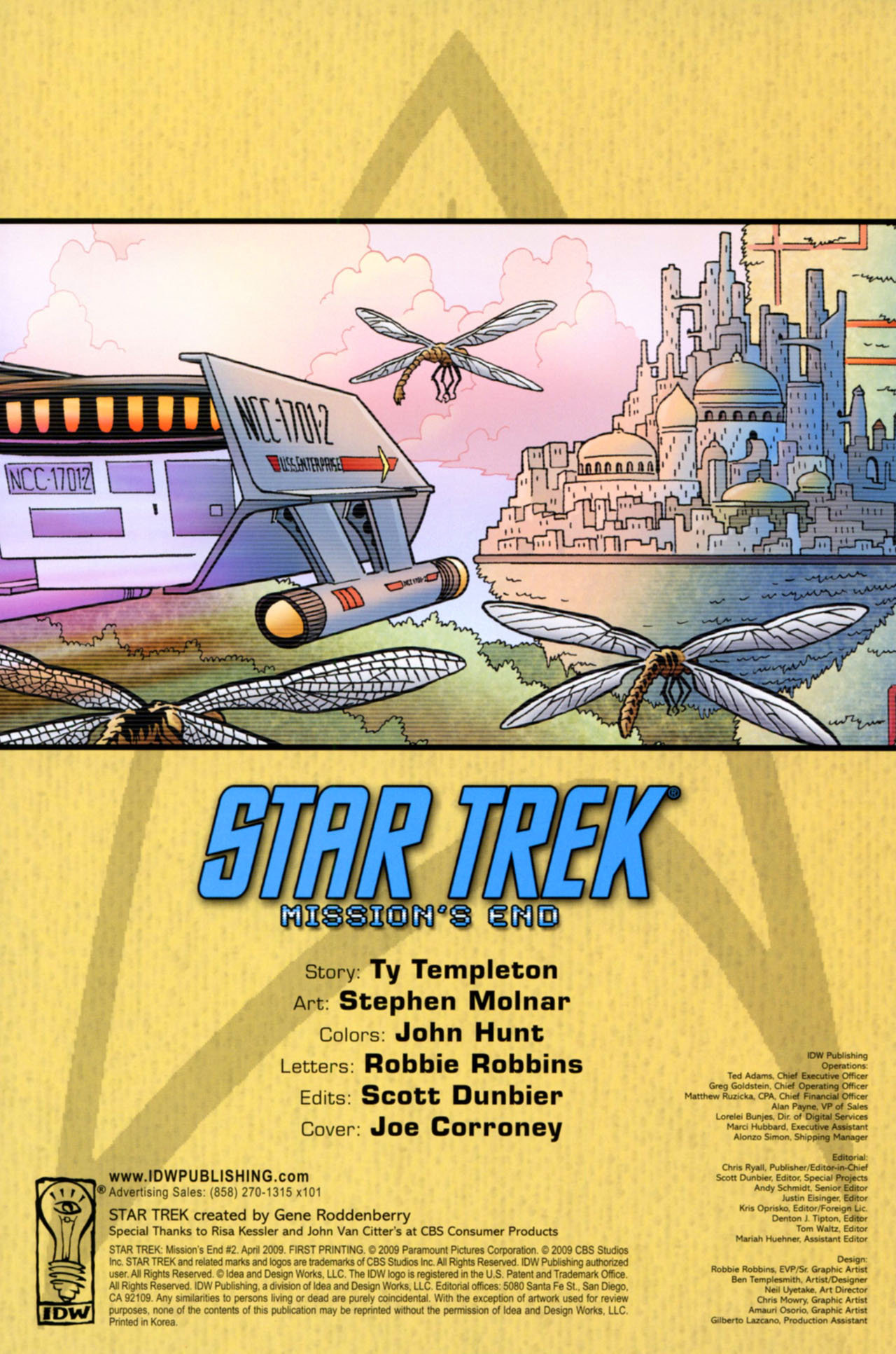 Read online Star Trek: Mission's End comic -  Issue #2 - 2