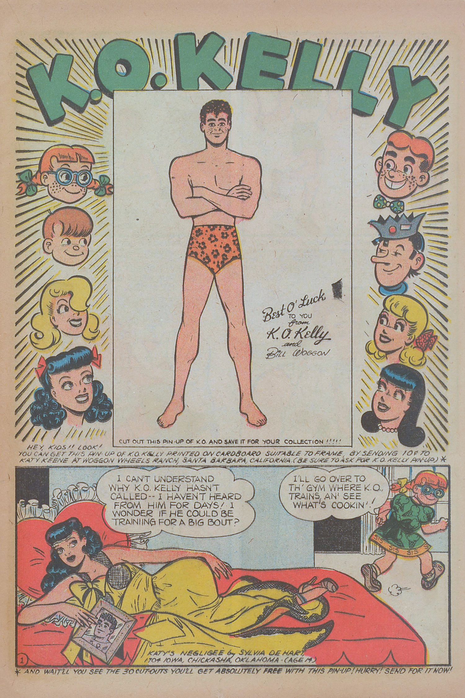 Read online Katy Keene (1949) comic -  Issue #6 - 17