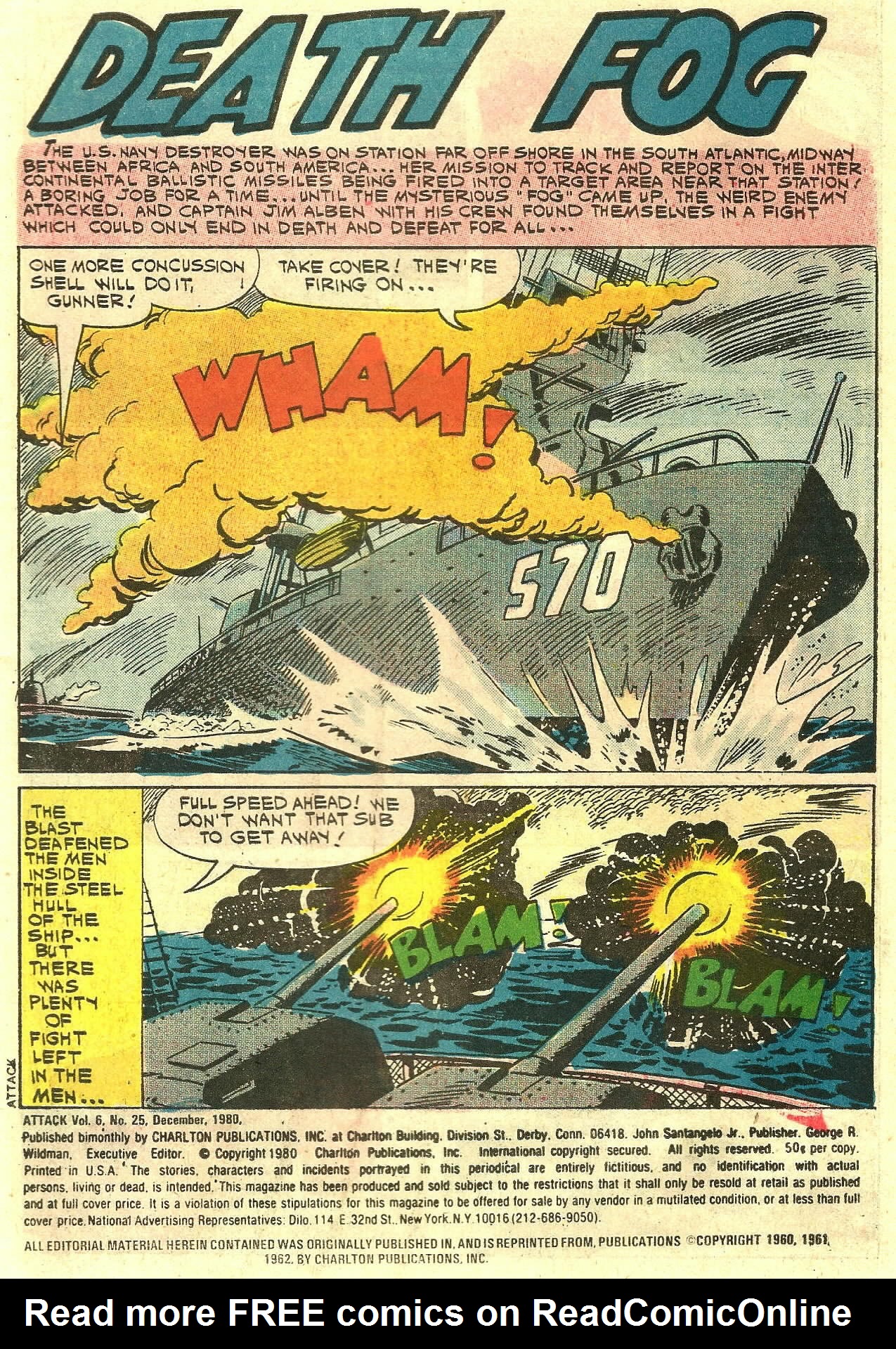 Read online Attack (1971) comic -  Issue #25 - 3