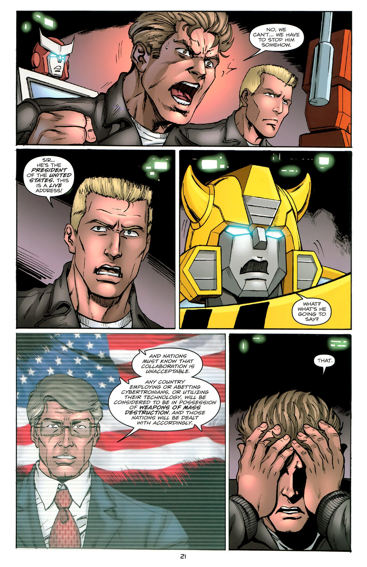 Read online The Transformers (2009) comic -  Issue #9 - 24