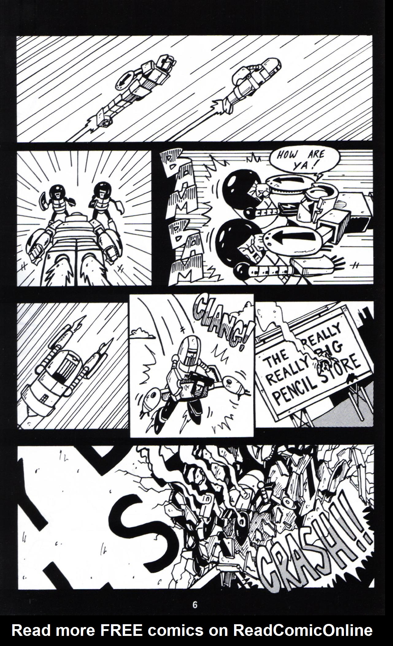 Read online La Cosa Nostroid comic -  Issue #5 - 8