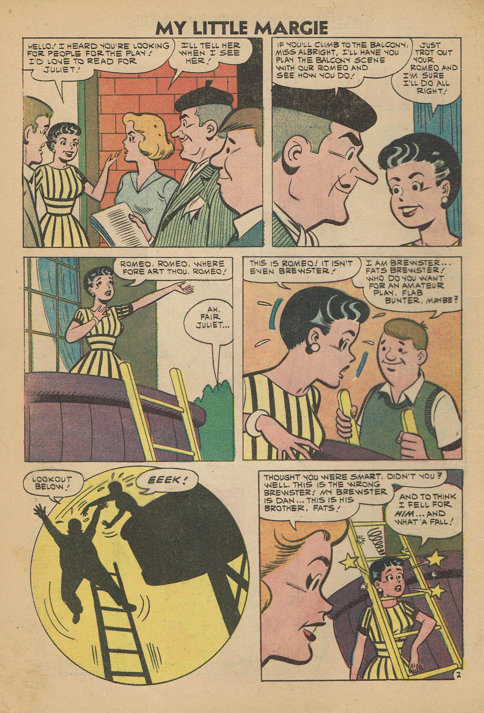 Read online My Little Margie (1954) comic -  Issue #31 - 4