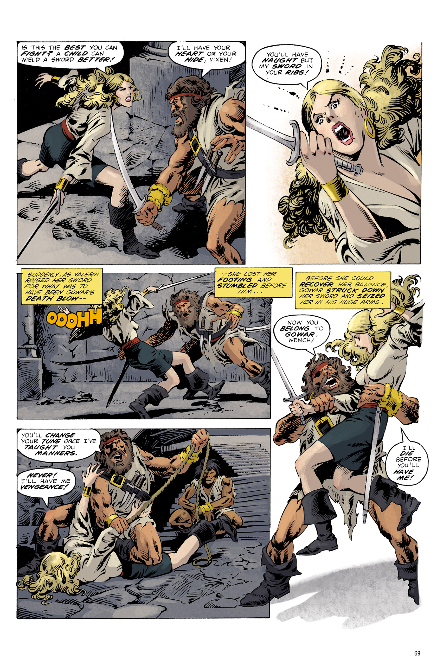 Read online Robert E. Howard's Savage Sword comic -  Issue #7 - 72