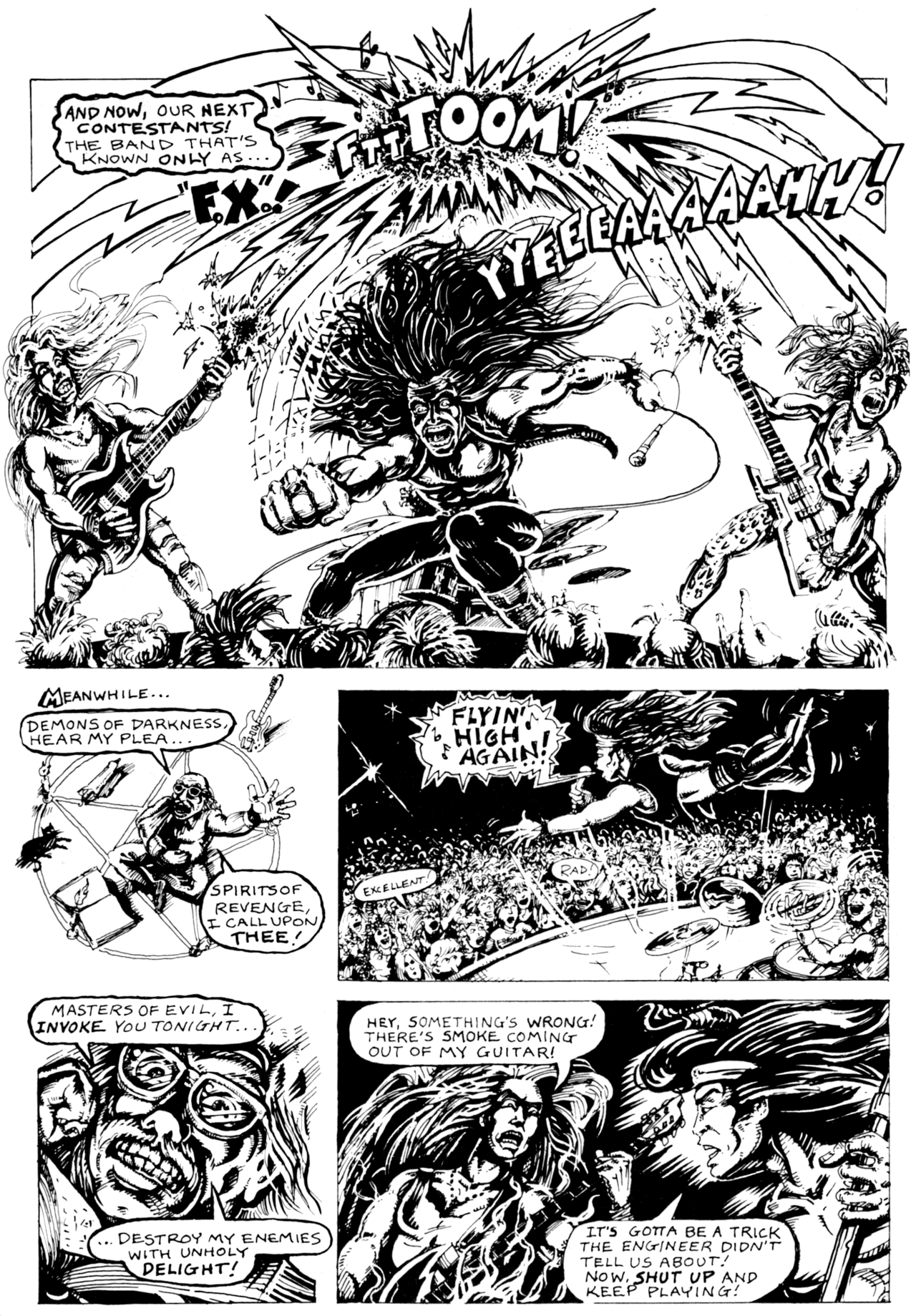 Read online Heavy Metal Monsters comic -  Issue #1 - 8