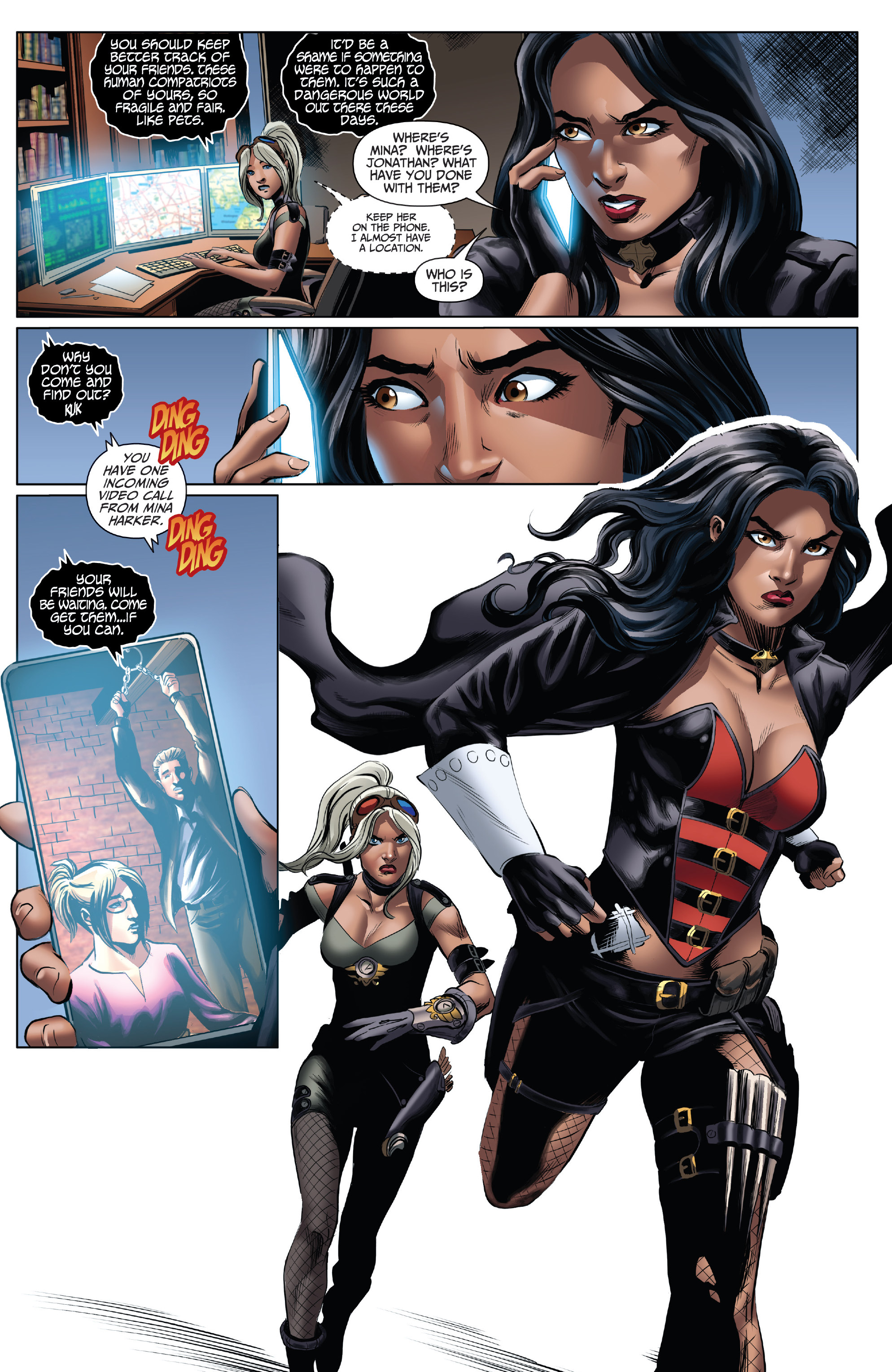 Read online Van Helsing vs. Dracula's Daughter comic -  Issue #2 - 17