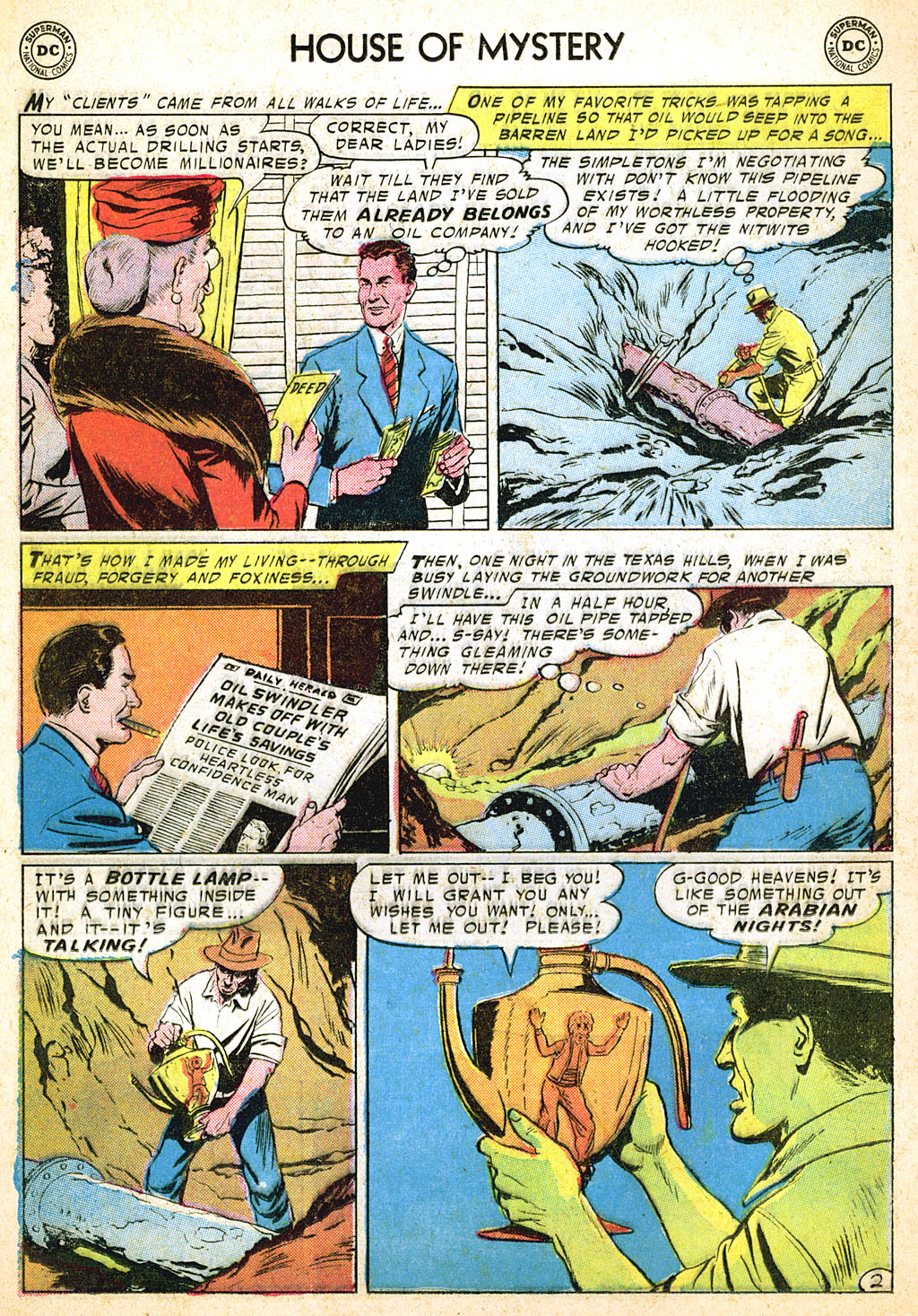 Read online House of Mystery (1951) comic -  Issue #65 - 20