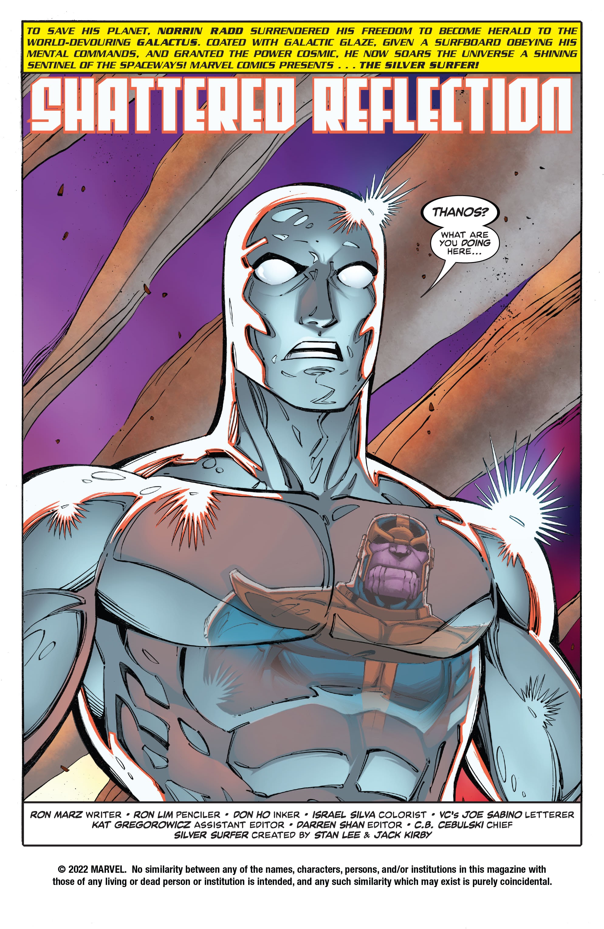 Read online Silver Surfer Rebirth comic -  Issue #2 - 2